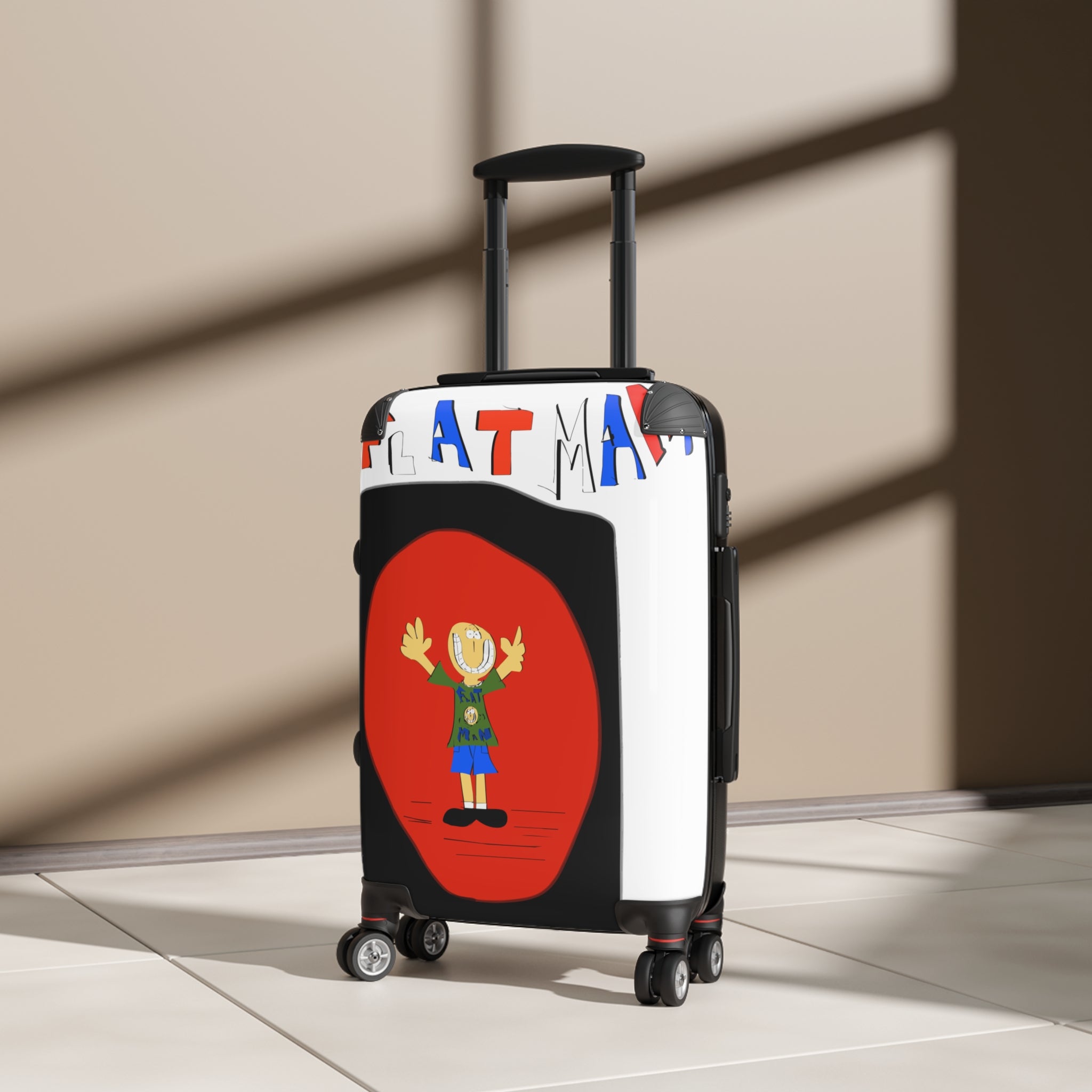 Flat Man Suitcases