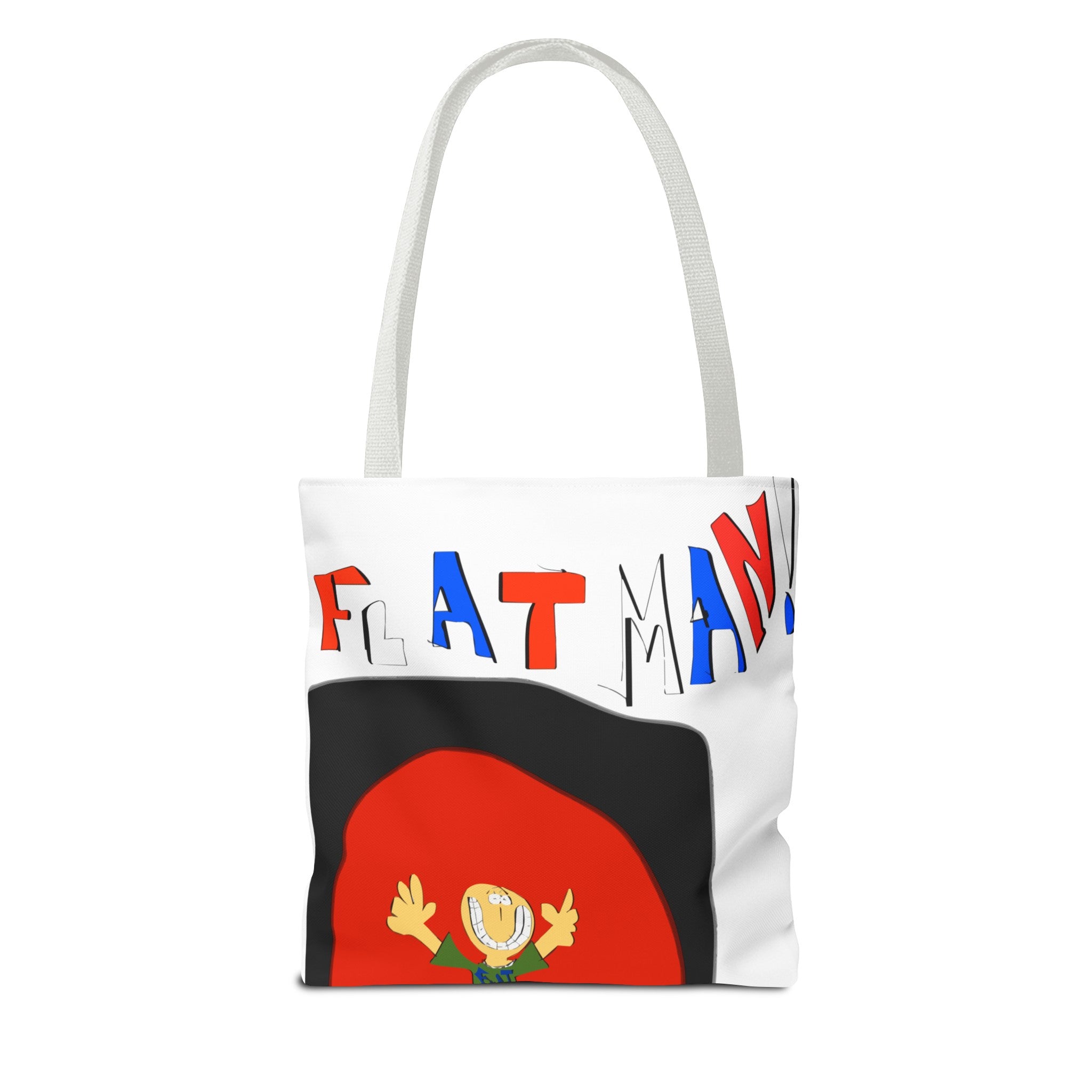 Flat Man Tote Bag (AOP)