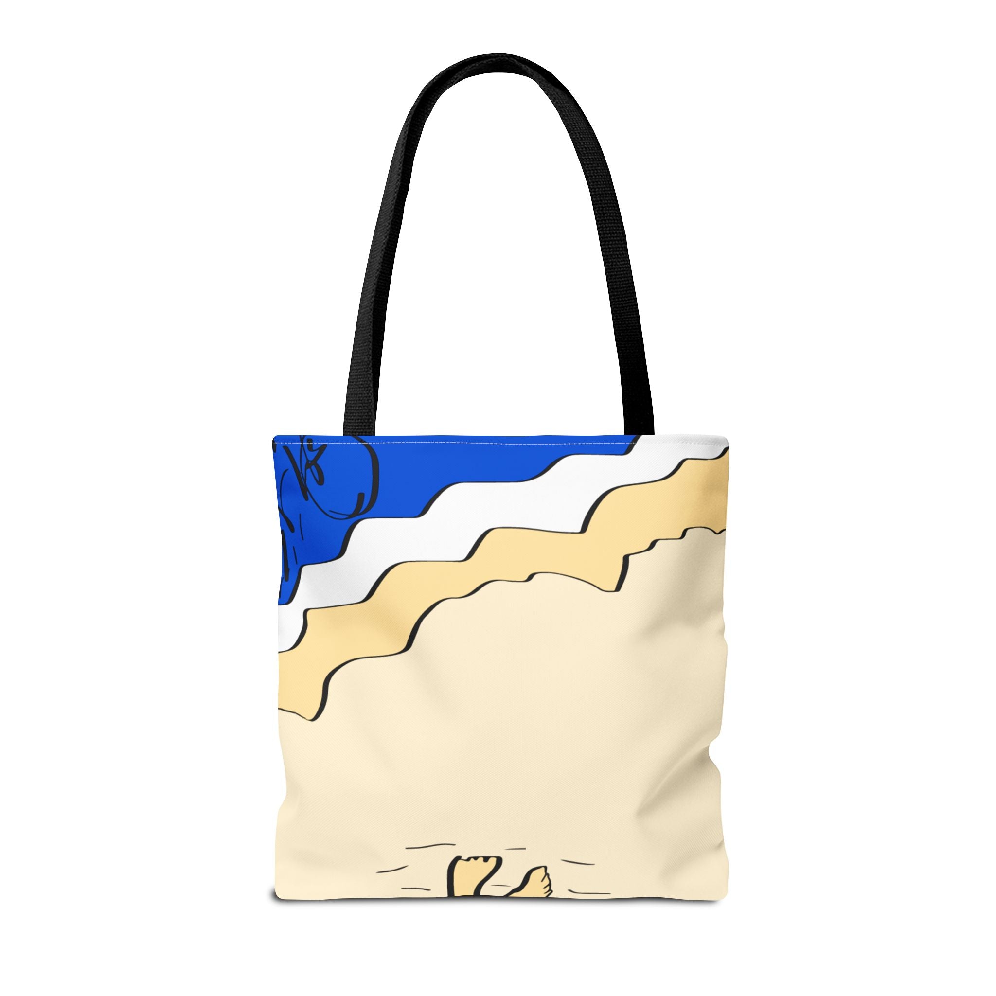 Jesus Surfs - Wave Check - Tote Bag (AOP)