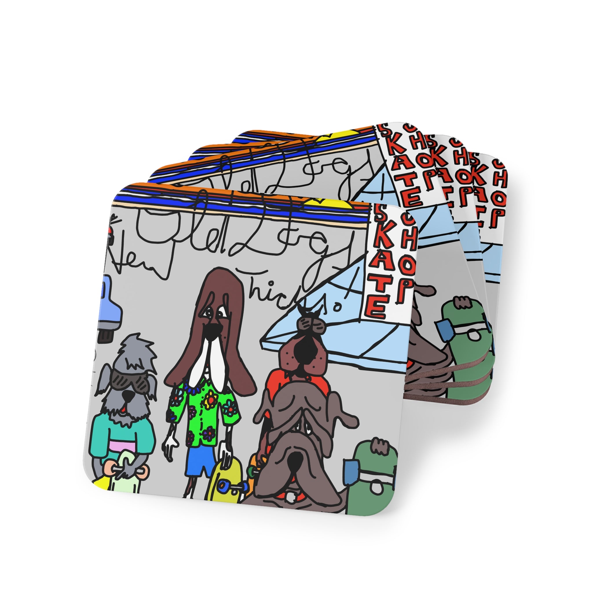 Old Dogs New Tricks Coasters