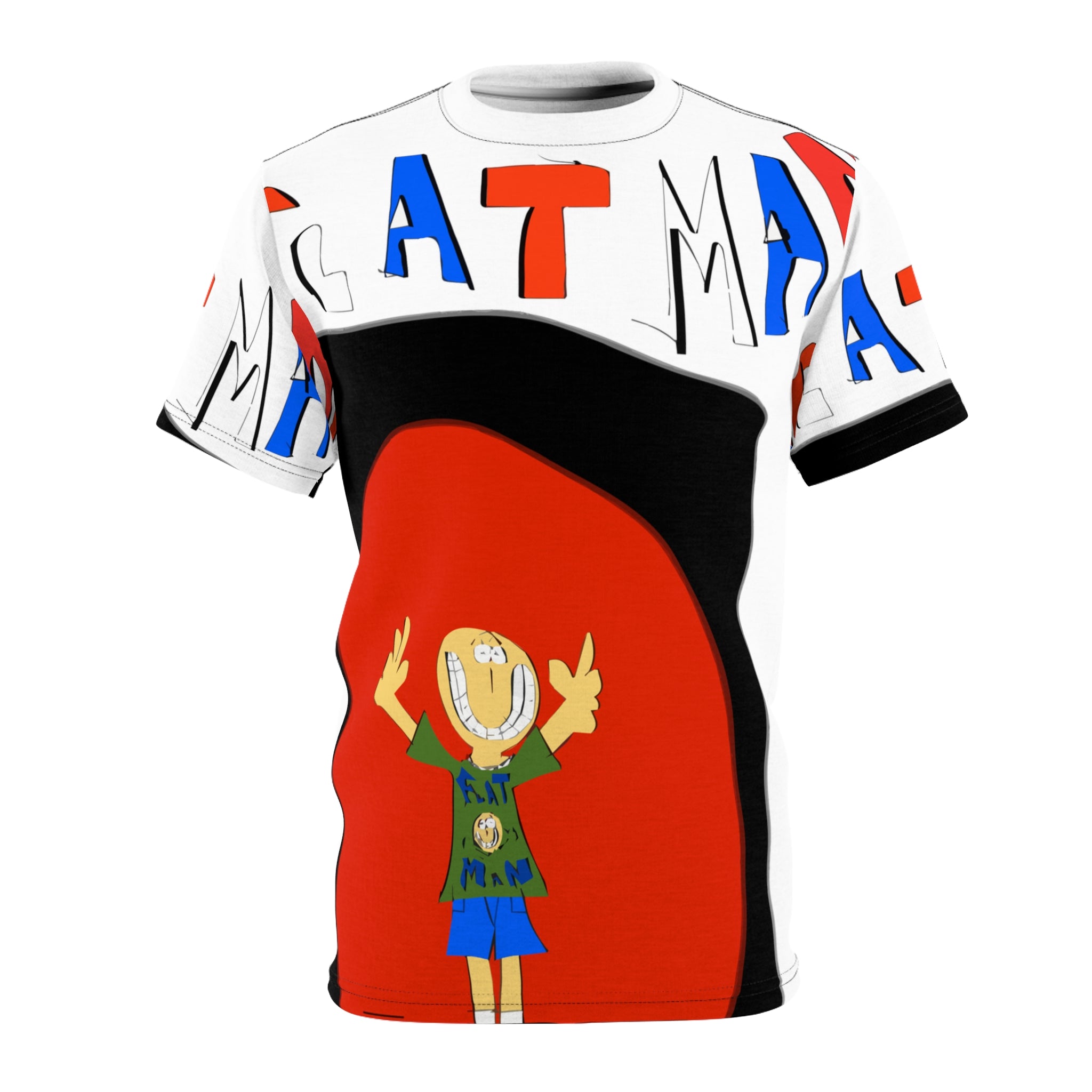 Flat Man Unisex Cut & Sew Tee (AOP)