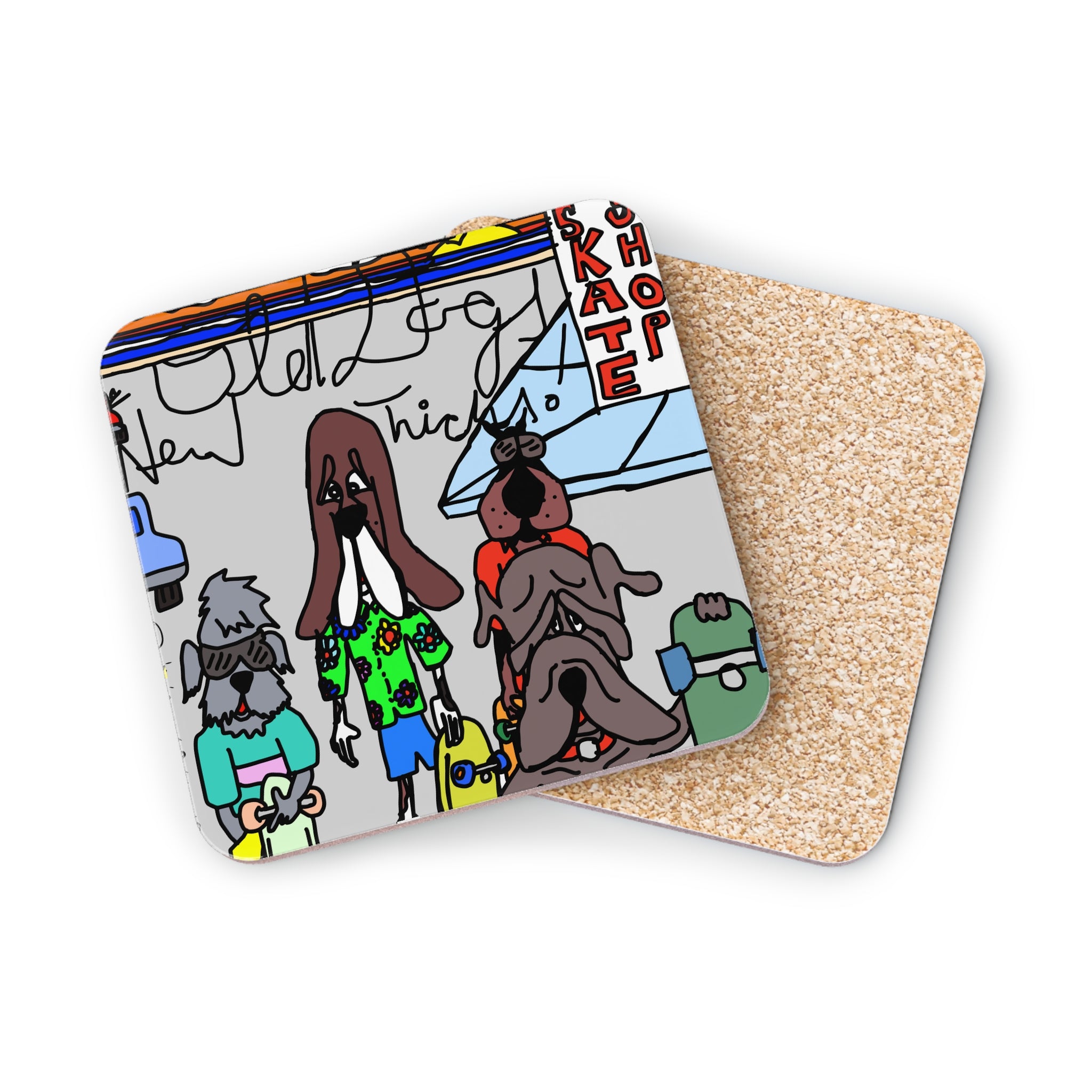 Old Dogs New Tricks Coasters