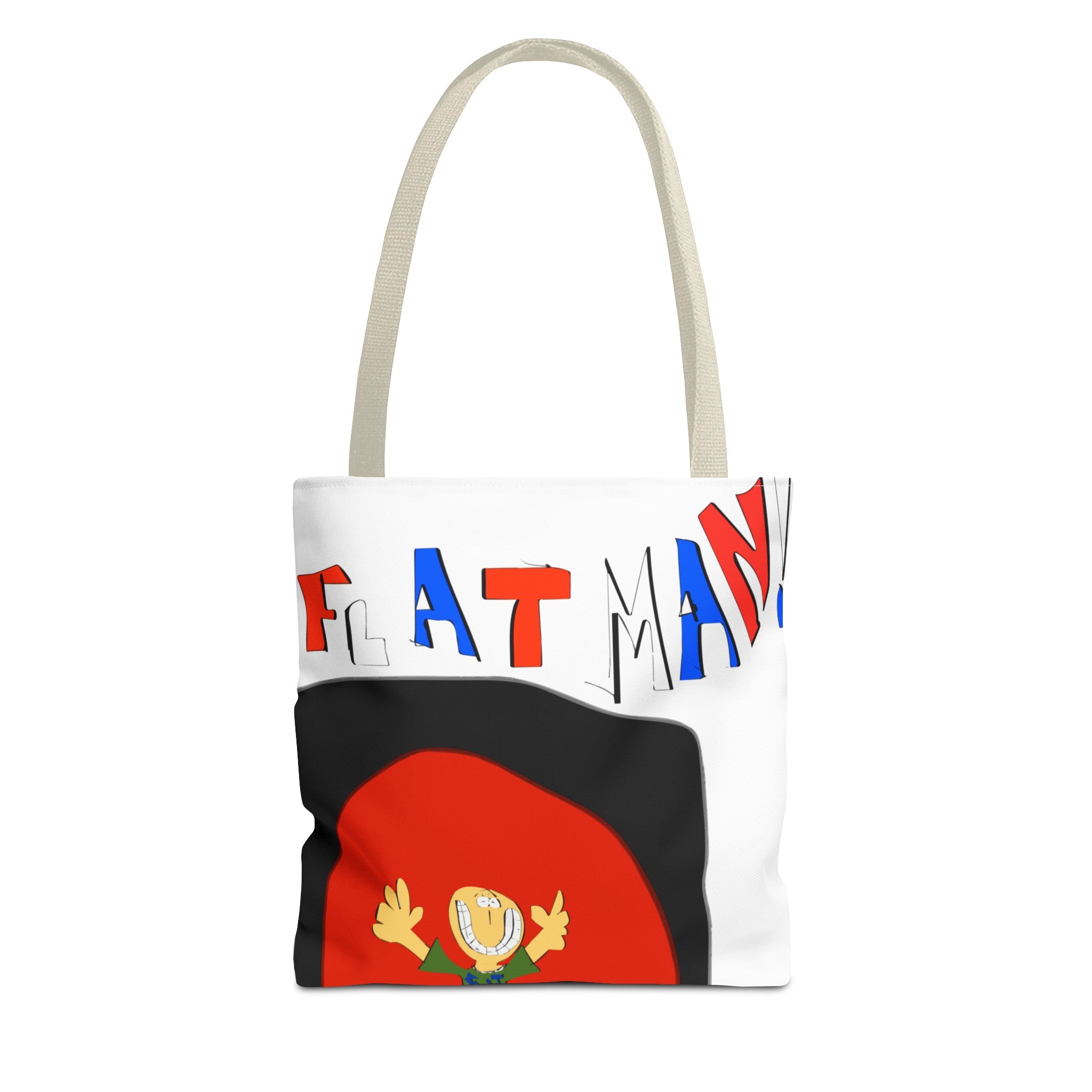 Flat Man Tote Bag (AOP)