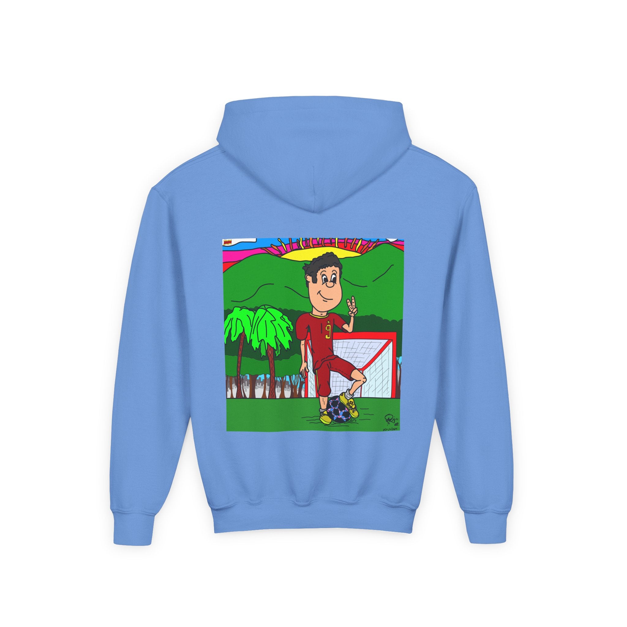 Pepe Fútbol- Youth Heavy Blend Hooded Sweatshirt