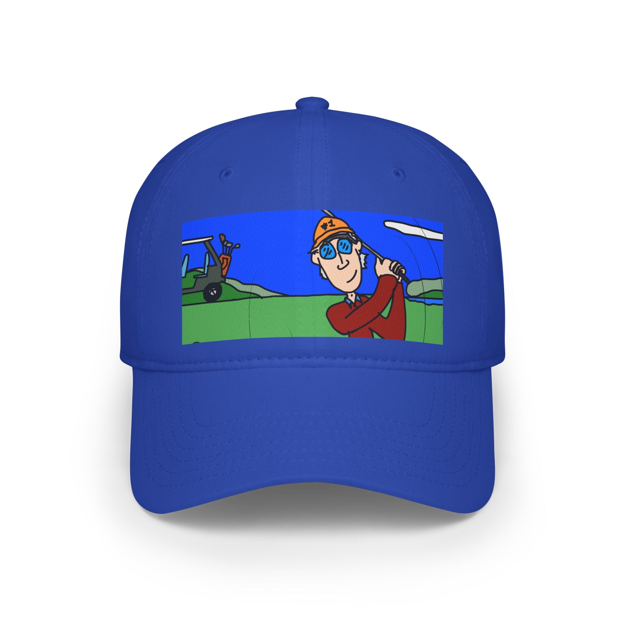 Hole In 1 Low Profile Baseball Cap