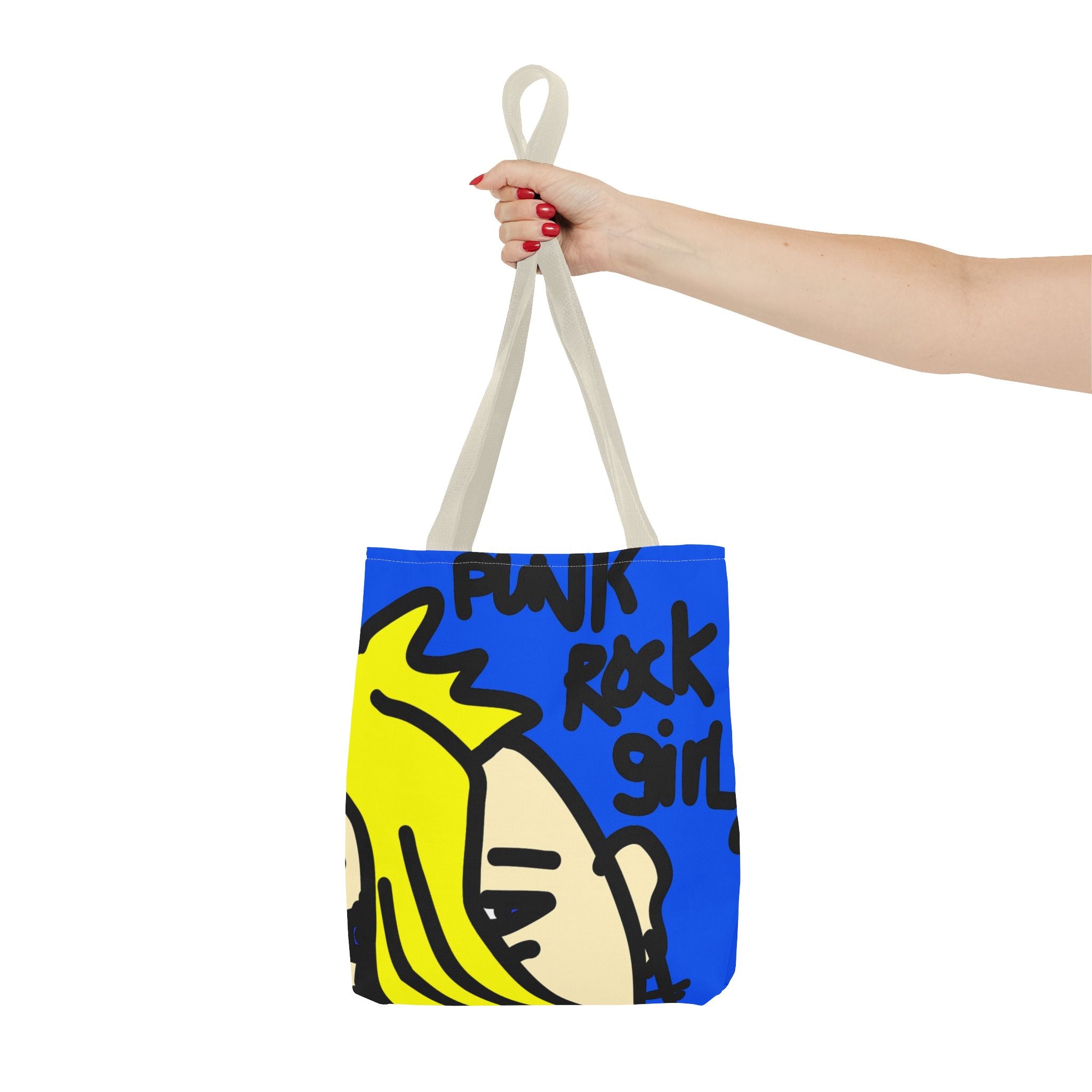 80’s Punk Rock Girl - Tote Bag (AOP)