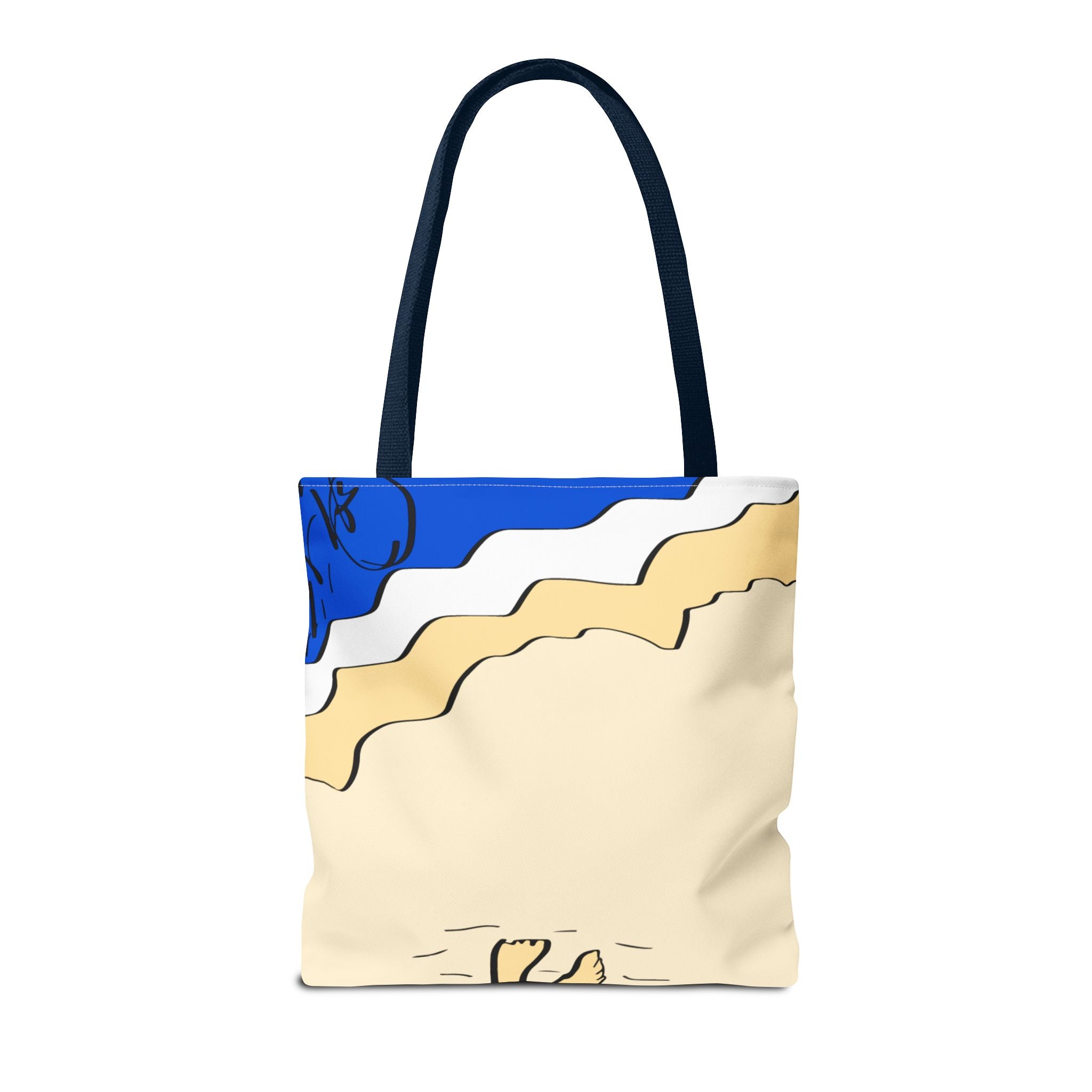 Jesus Surfs - Wave Check - Tote Bag (AOP)