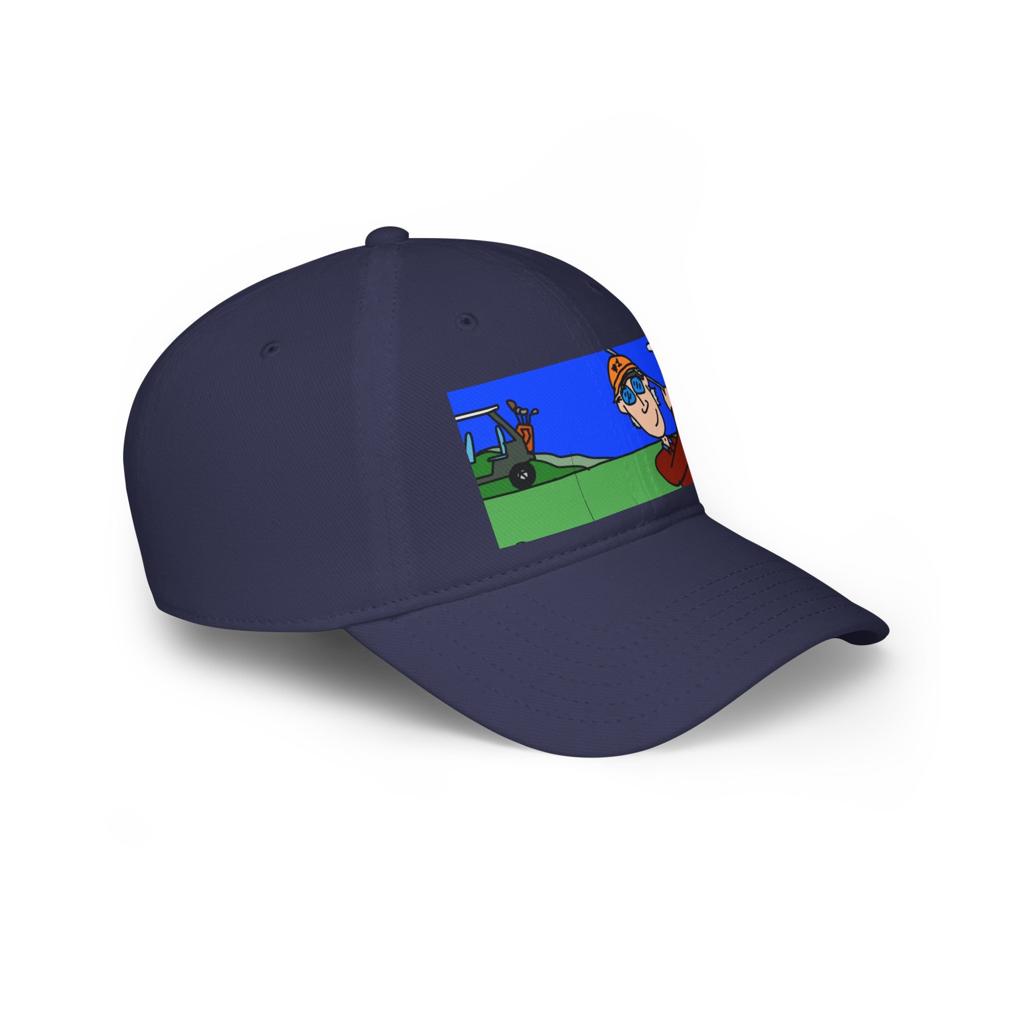 Hole In 1 Low Profile Baseball Cap