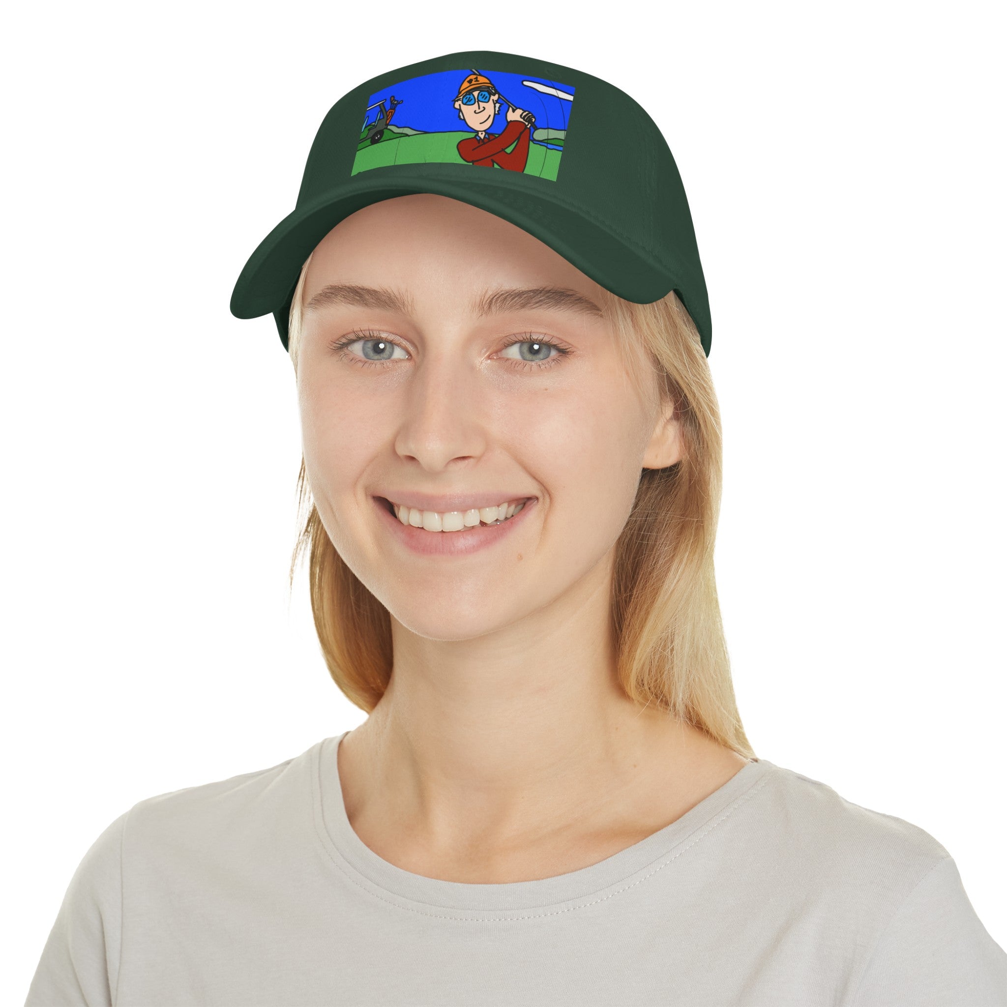 Hole In 1 Low Profile Baseball Cap