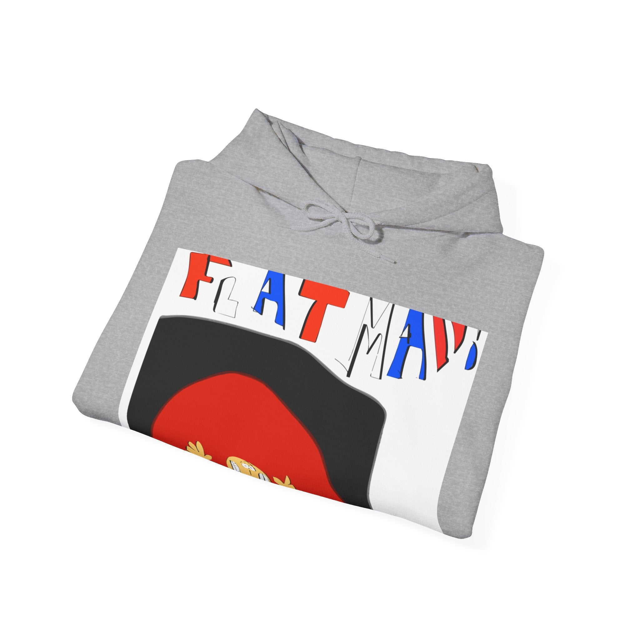 Flat Man Unisex Heavy Blend™ Hooded Sweatshirt