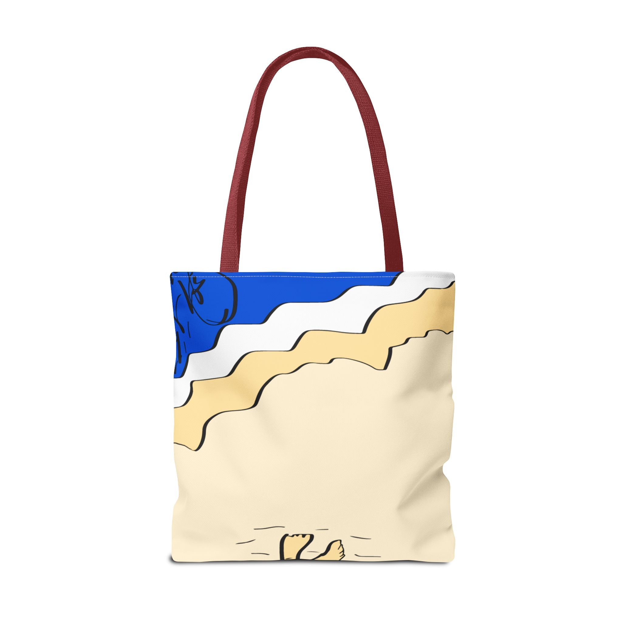 Jesus Surfs - Wave Check - Tote Bag (AOP)