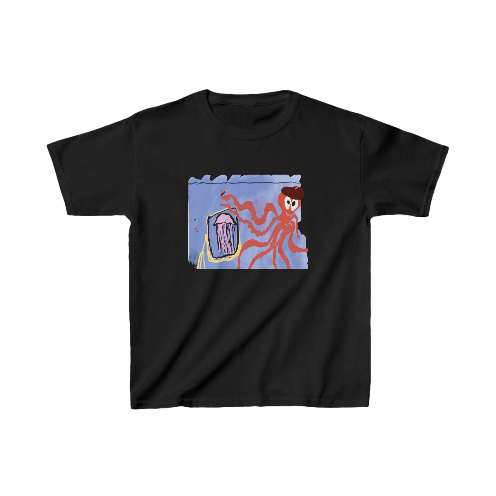 Sky’s Under Sea Masterpiece- Kids Heavy Cotton™ Tee