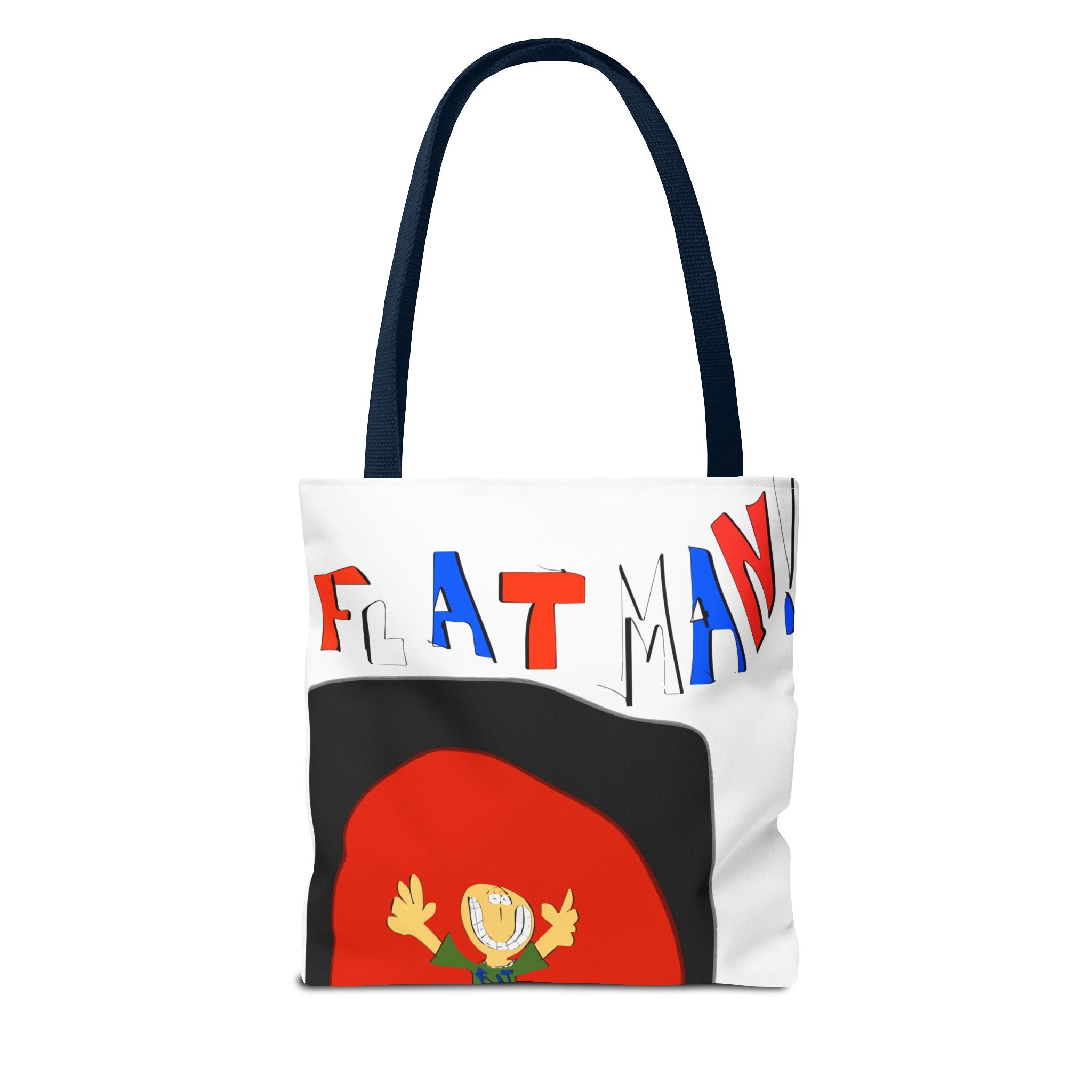 Flat Man Tote Bag (AOP)