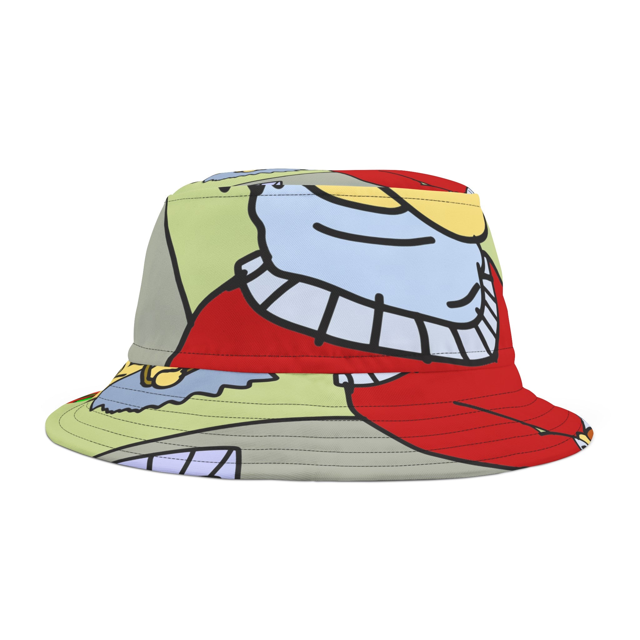 Time Traveling Bookstore George Bucket Hat (AOP)