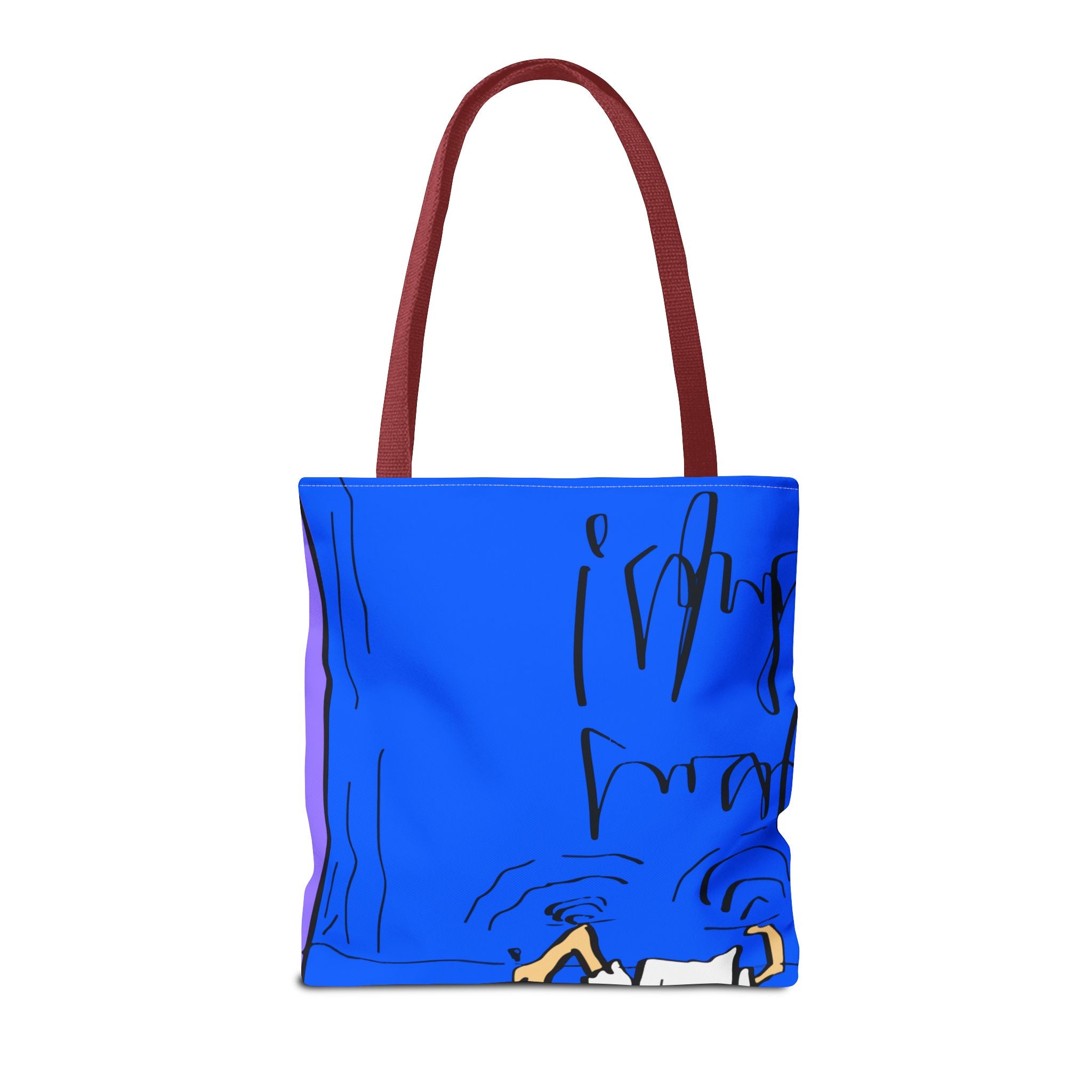 Jesus Surfs - Walks on Water - Tote Bag (AOP)