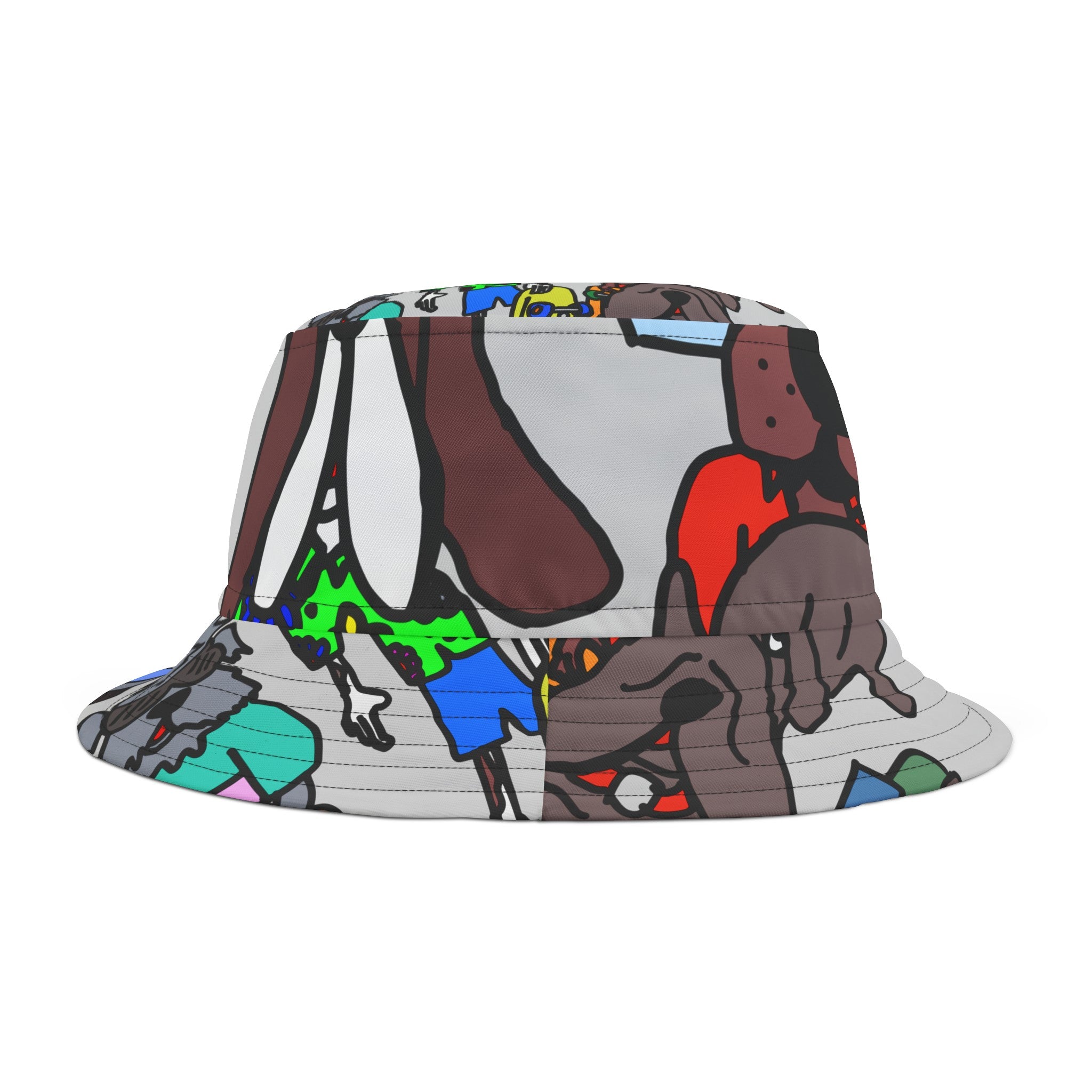 Old Dogs New Tricks Bucket Hat (AOP)