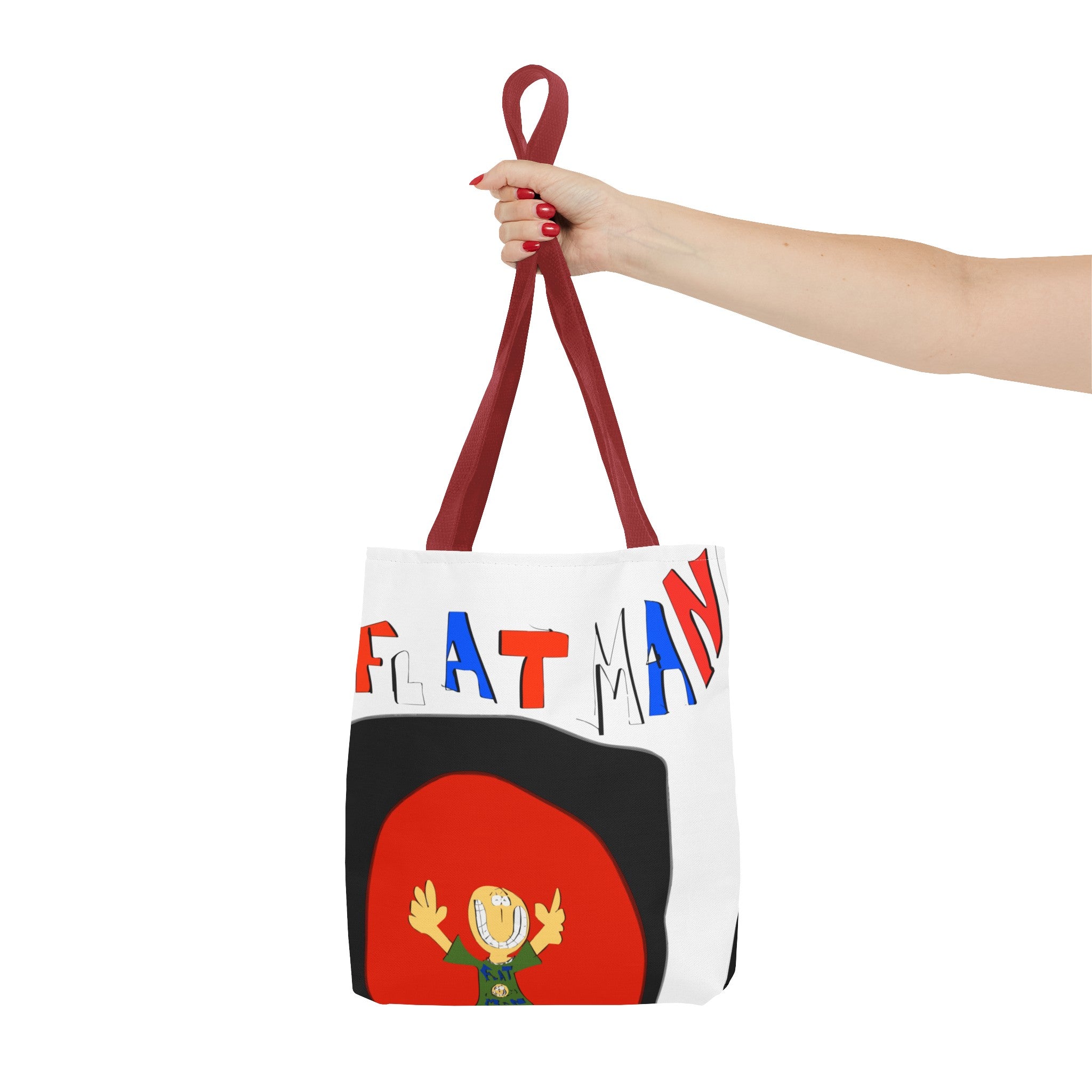 Flat Man Tote Bag (AOP)