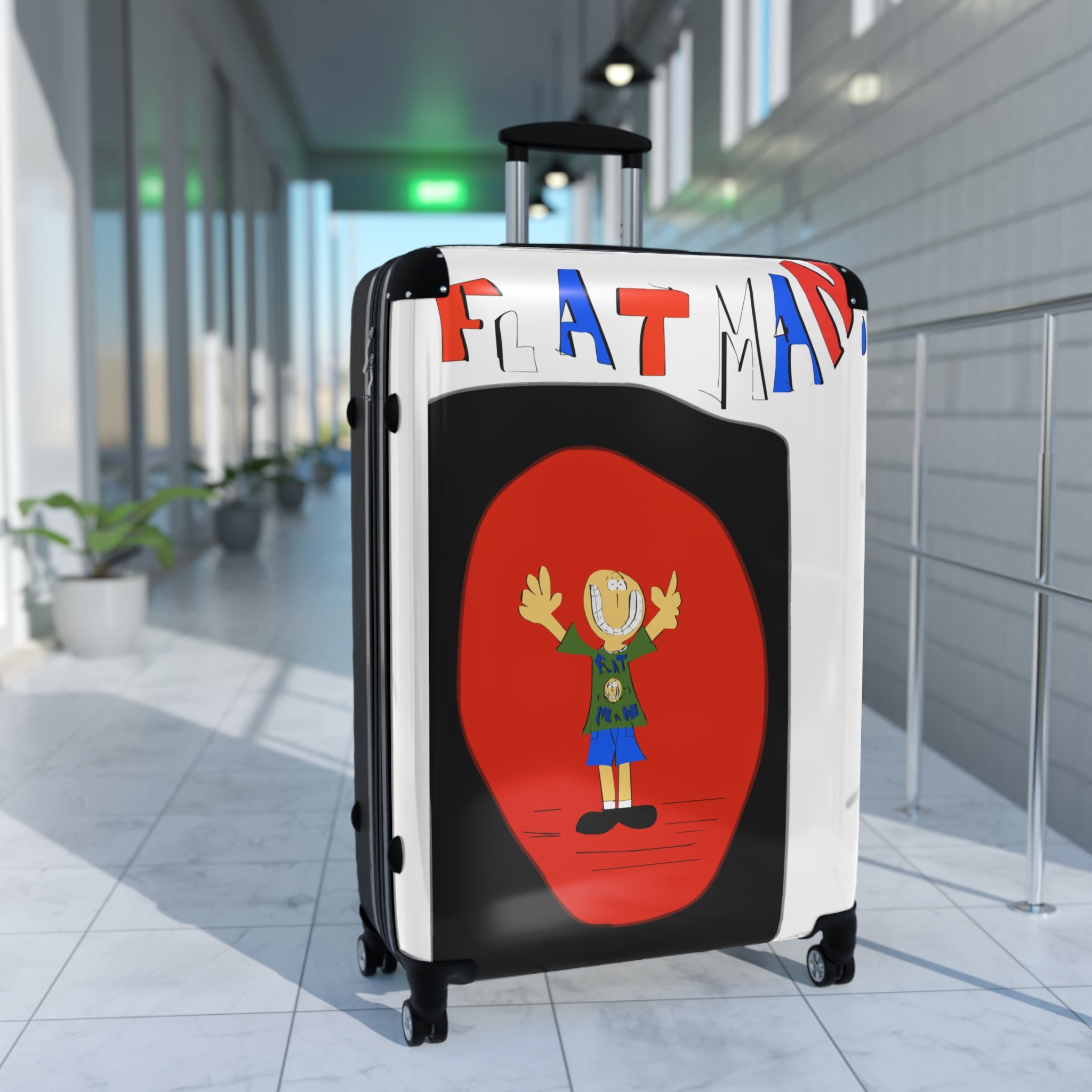 Flat Man Suitcases