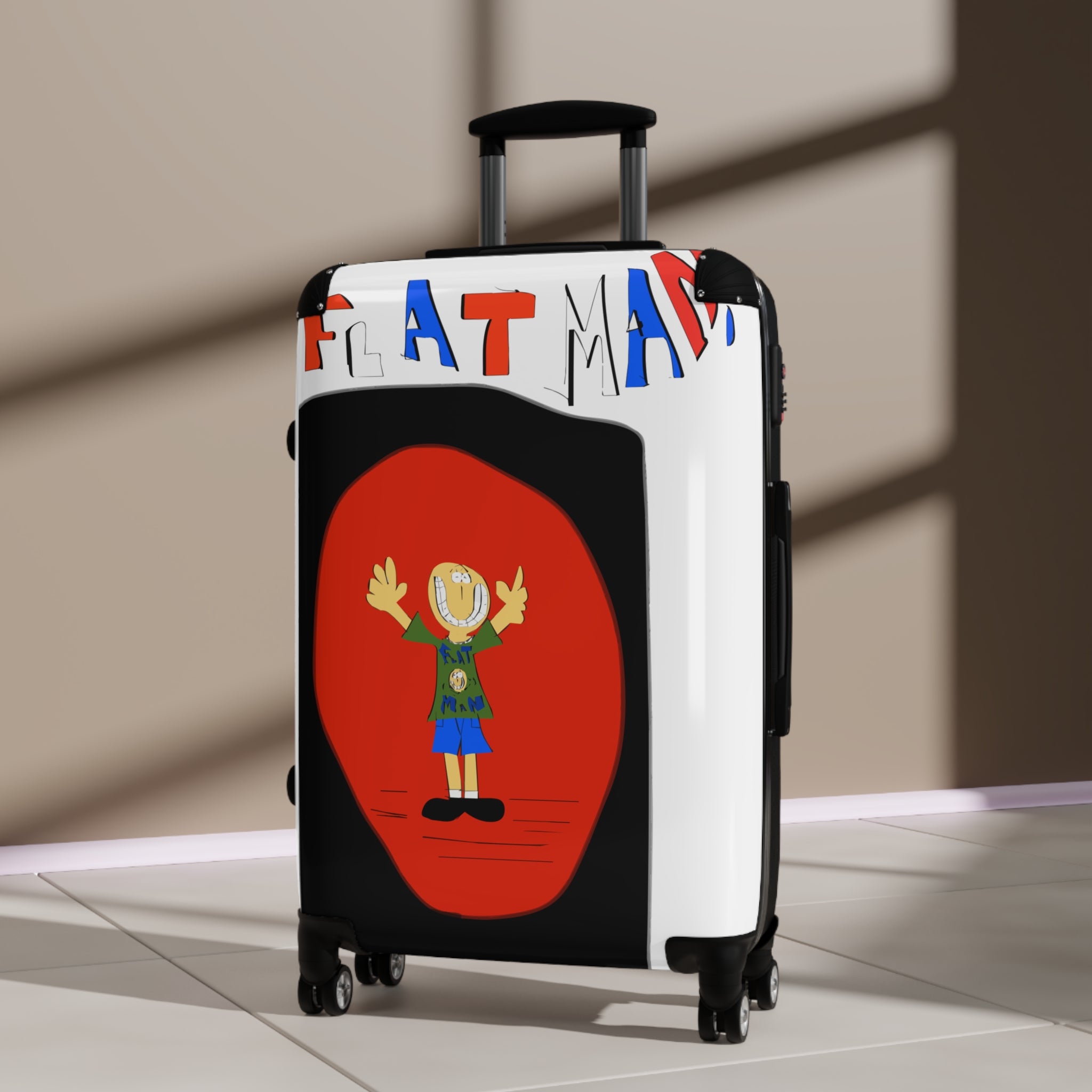 Flat Man Suitcases