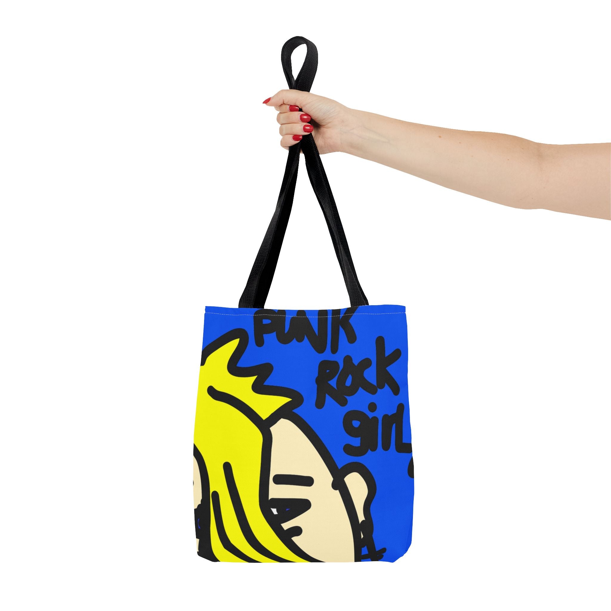 80’s Punk Rock Girl - Tote Bag (AOP)