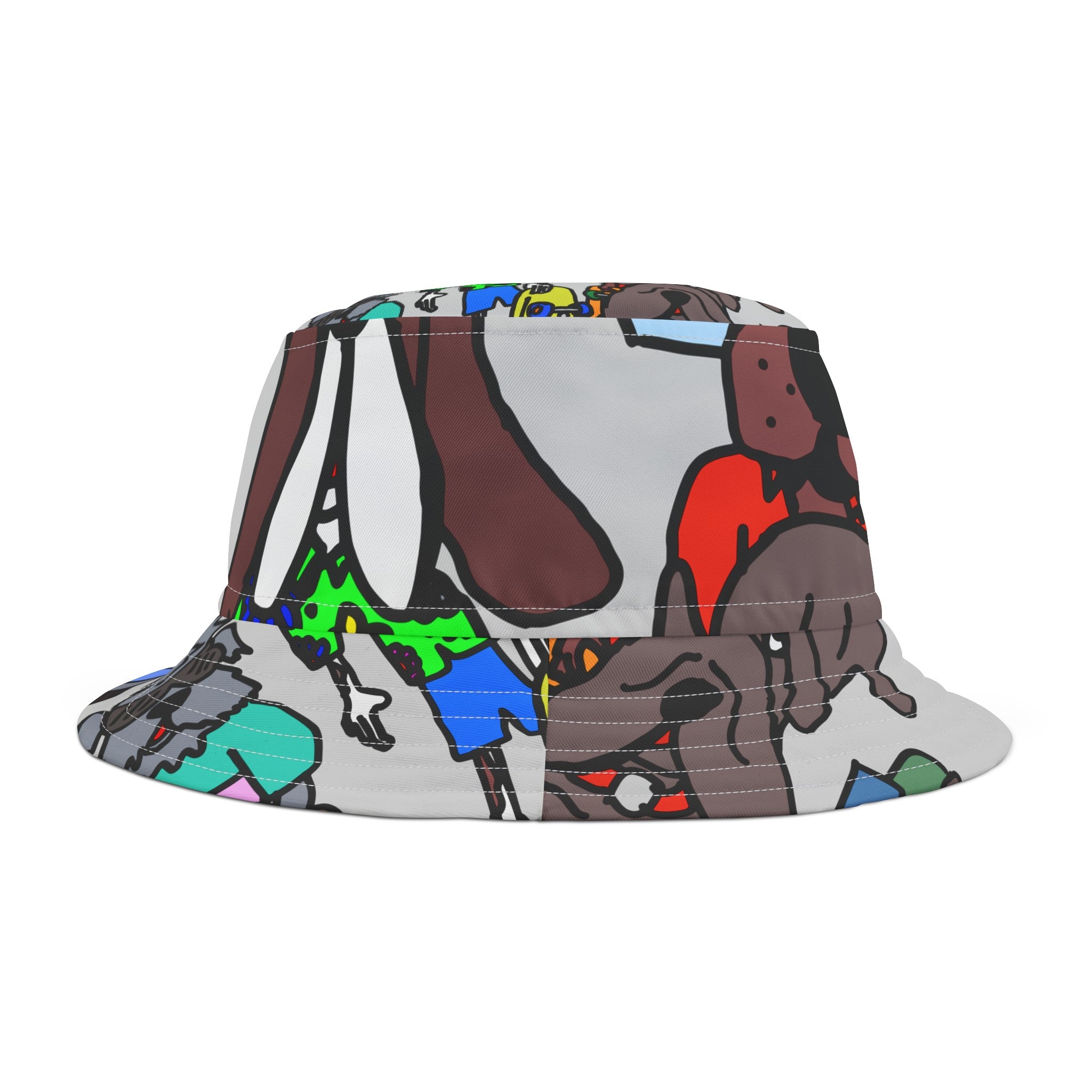 Old Dogs New Tricks Bucket Hat (AOP)