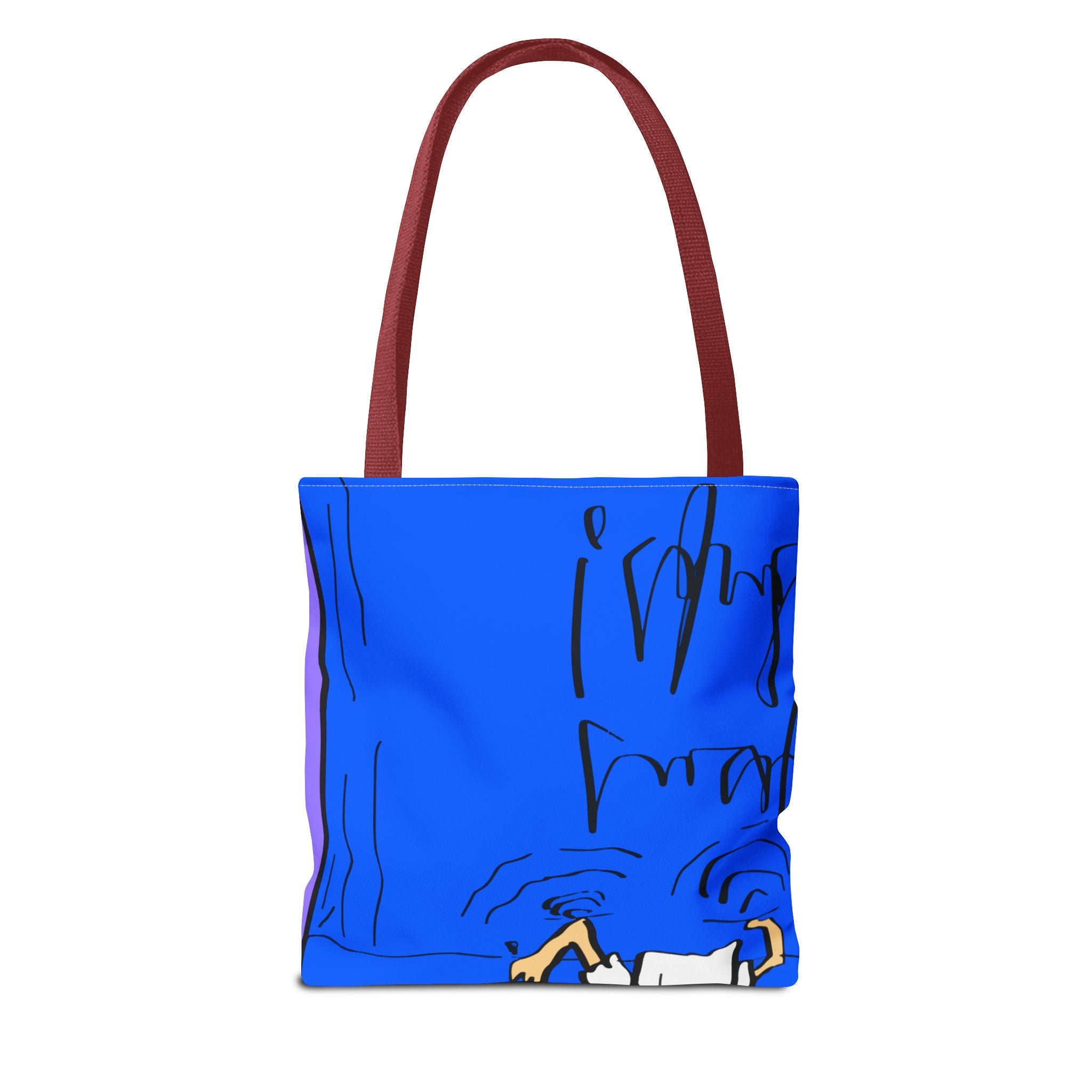 Jesus Surfs - Walks on Water - Tote Bag (AOP)