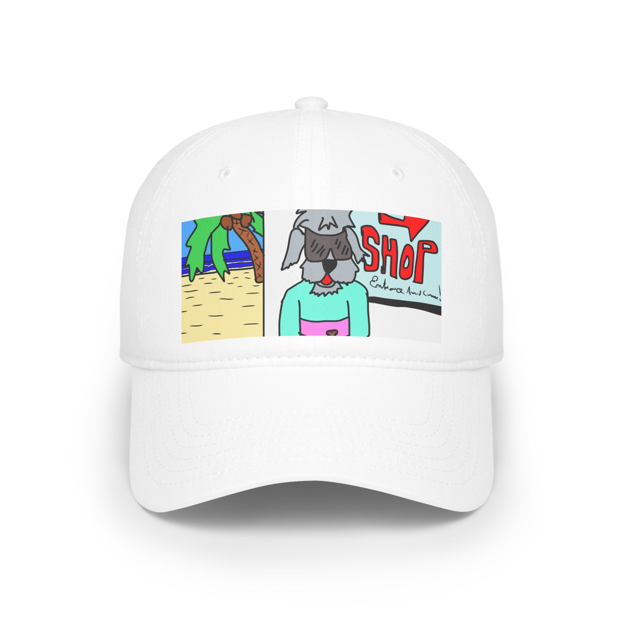 Old Dogs New Tricks - Rufus Low Profile Baseball Cap