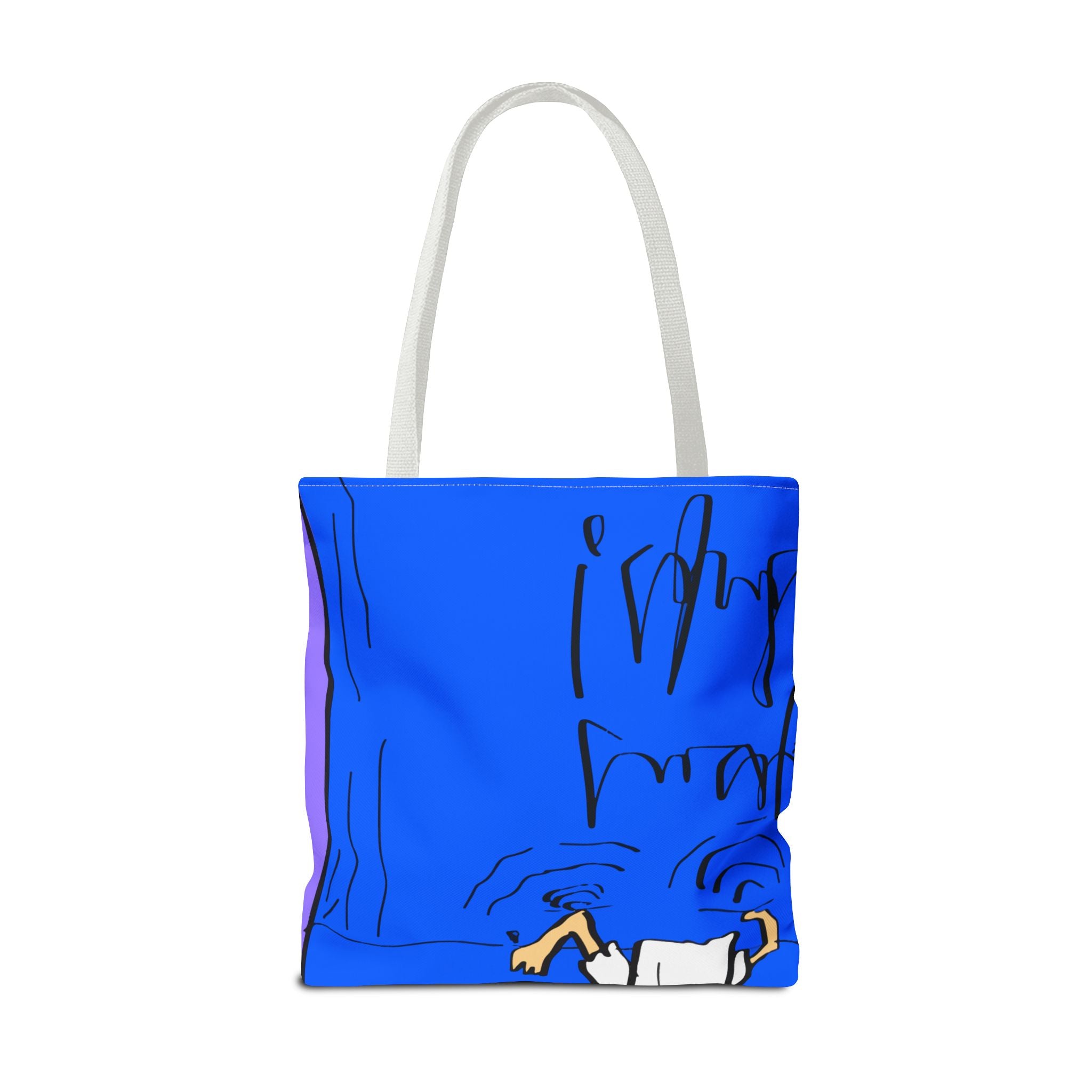 Jesus Surfs - Walks on Water - Tote Bag (AOP)