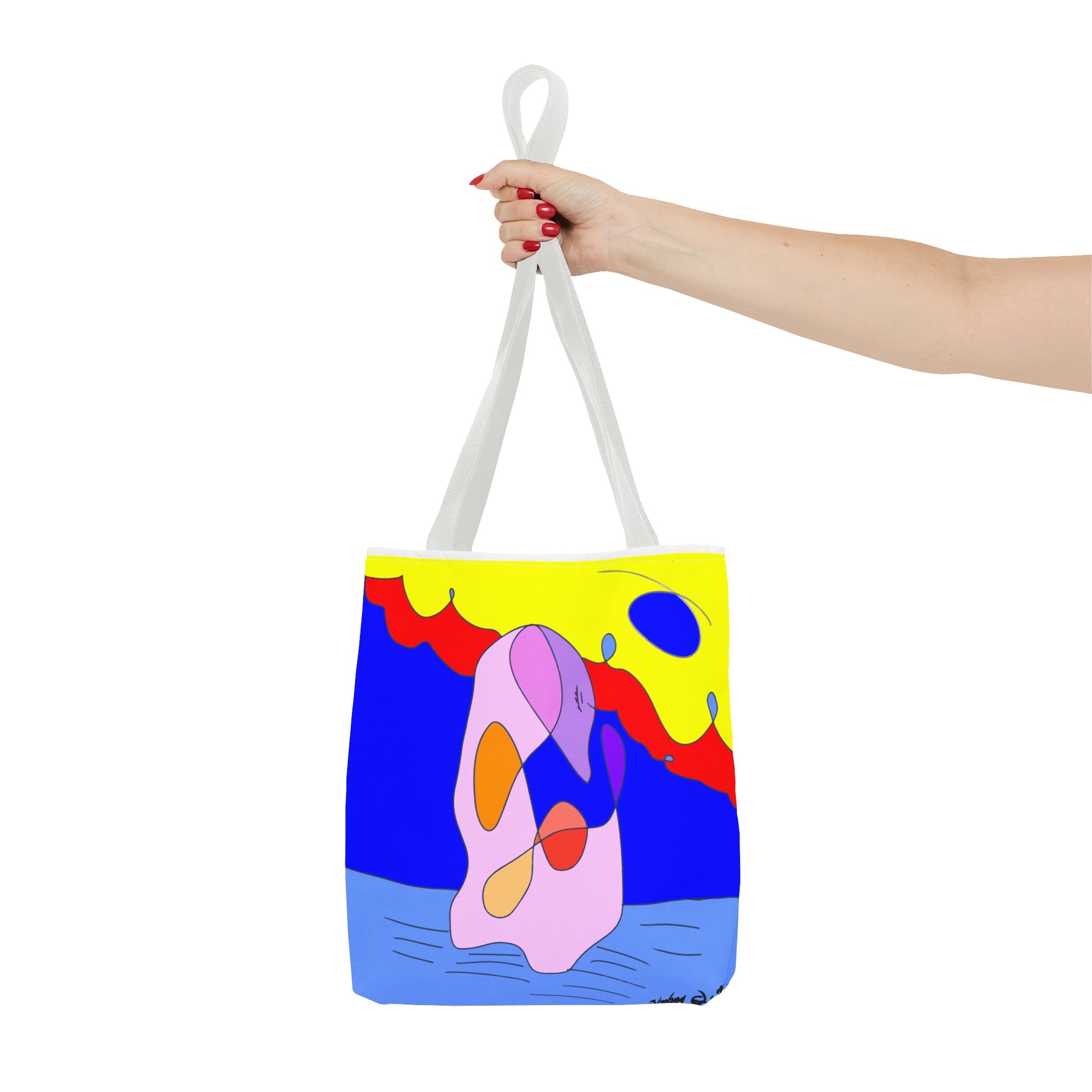 Pink Swan Tote Bag (AOP)