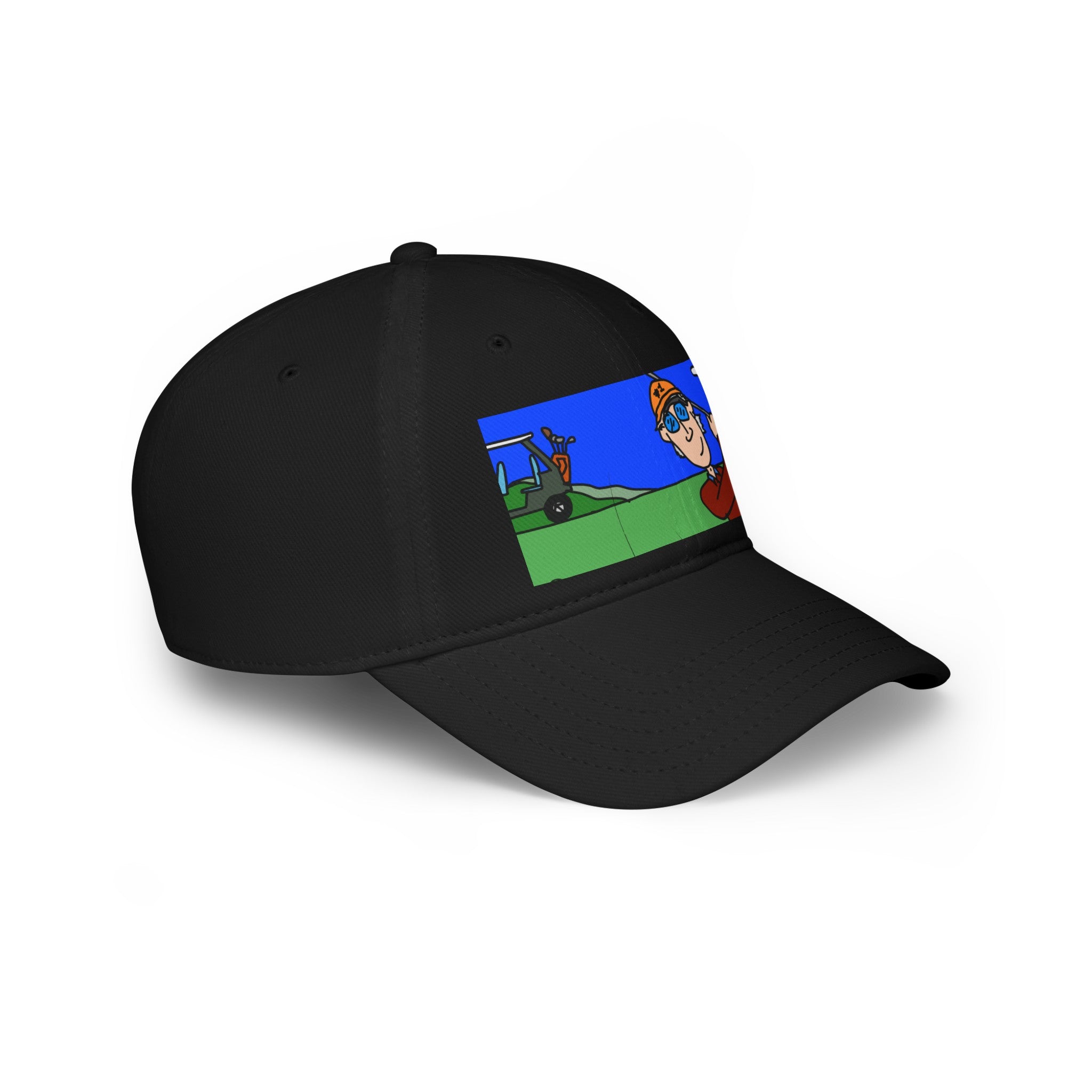 Hole In 1 Low Profile Baseball Cap