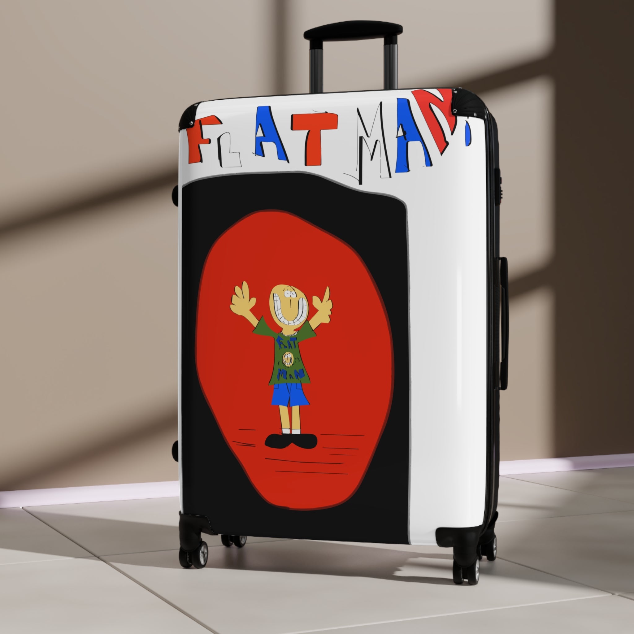 Flat Man Suitcases