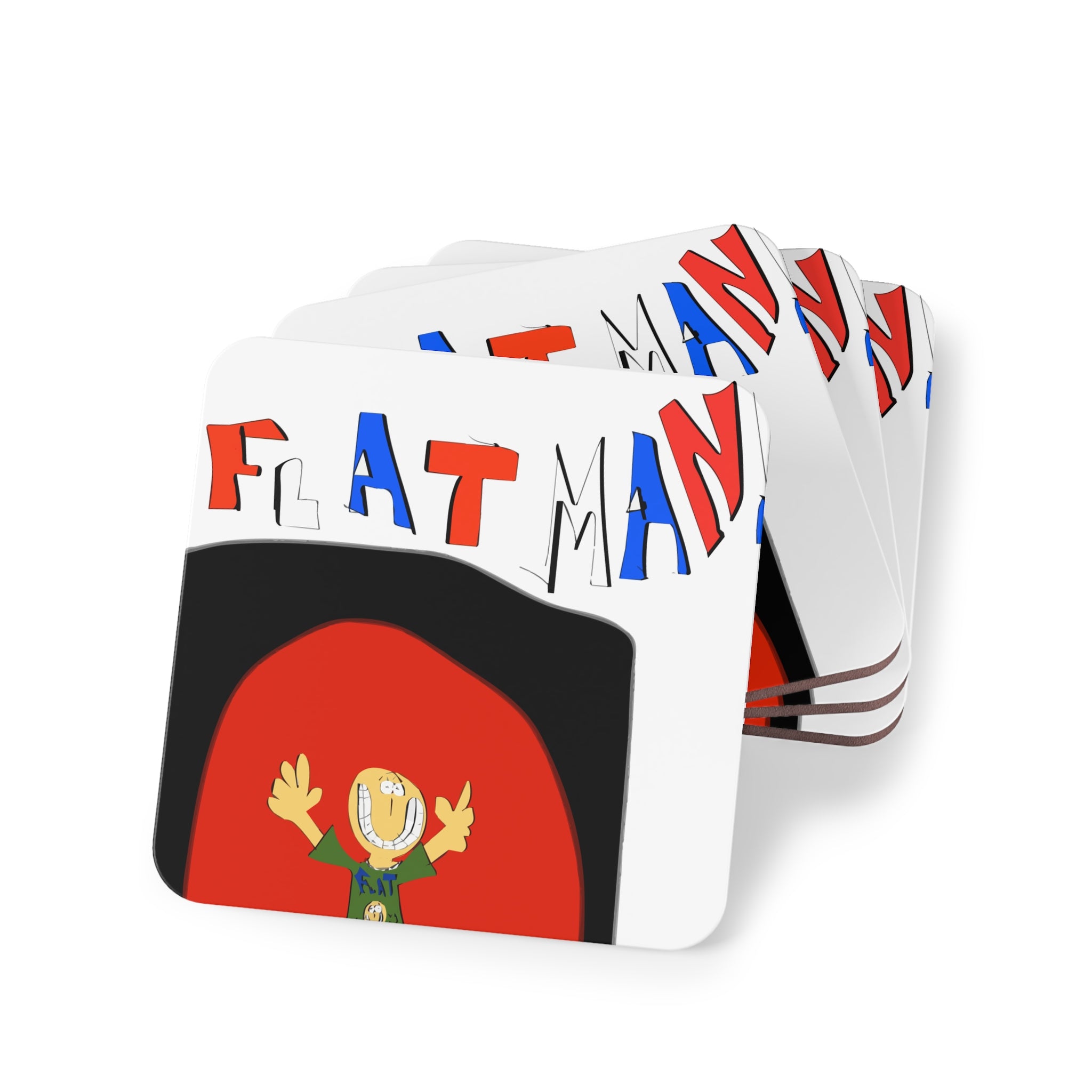 Flat Man Coasters