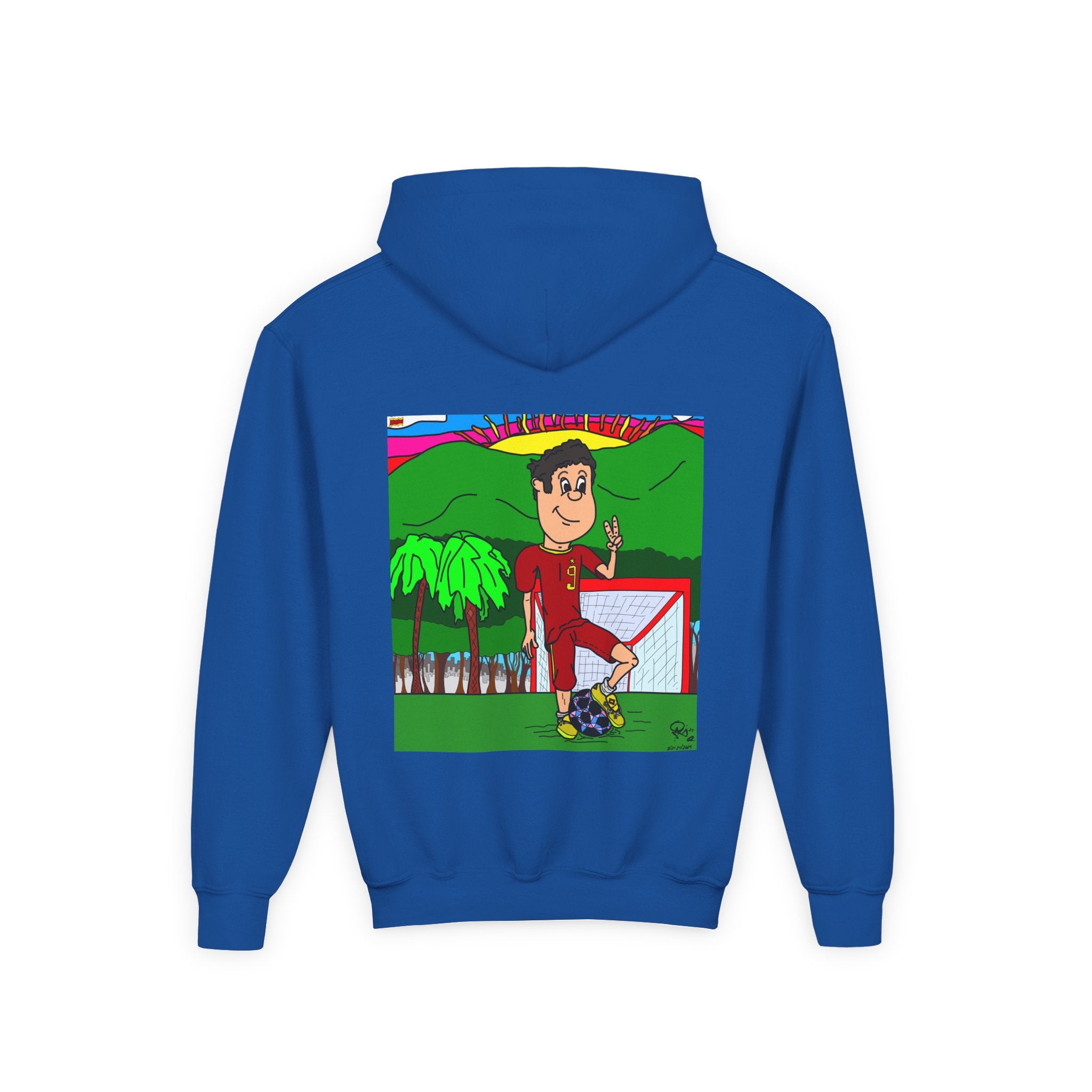 Pepe Fútbol- Youth Heavy Blend Hooded Sweatshirt