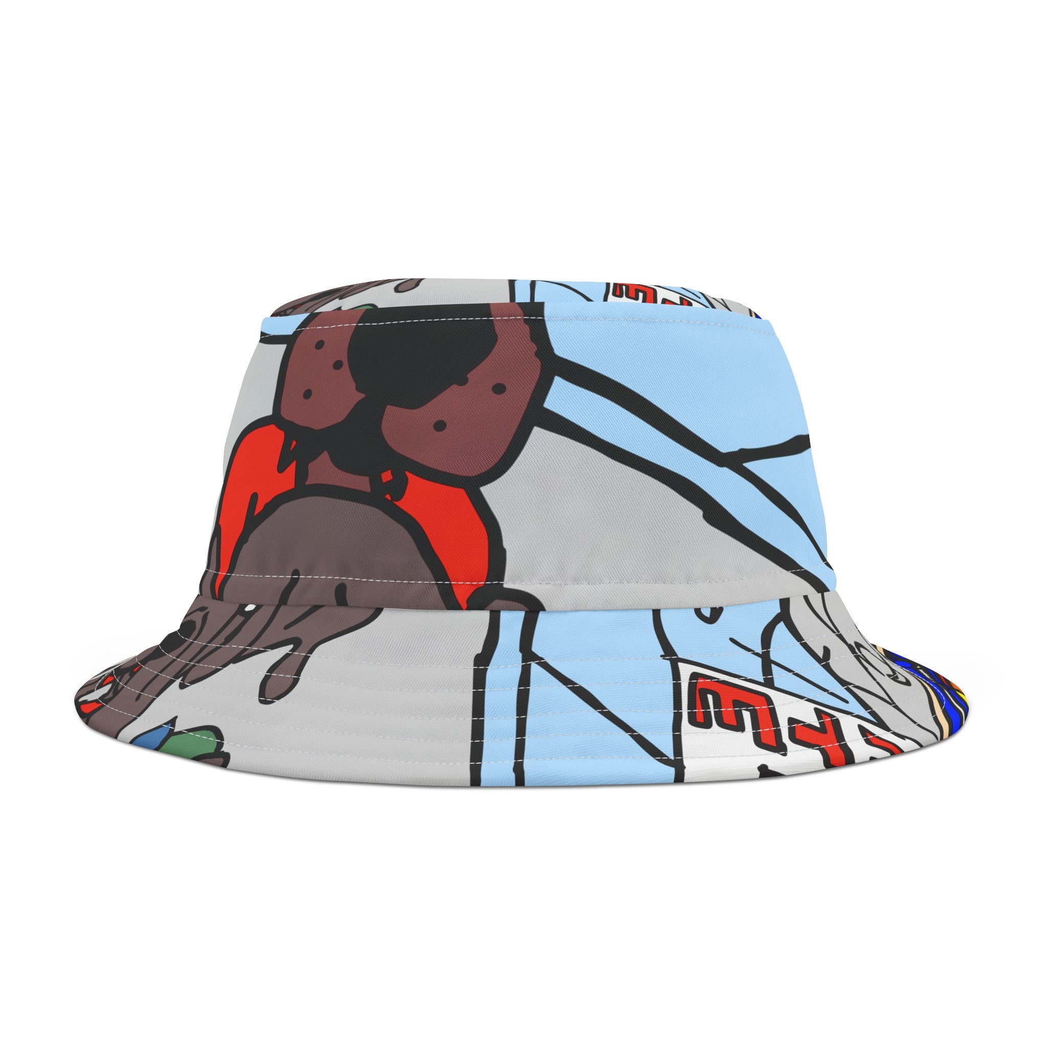 Old Dogs New Tricks Bucket Hat (AOP)