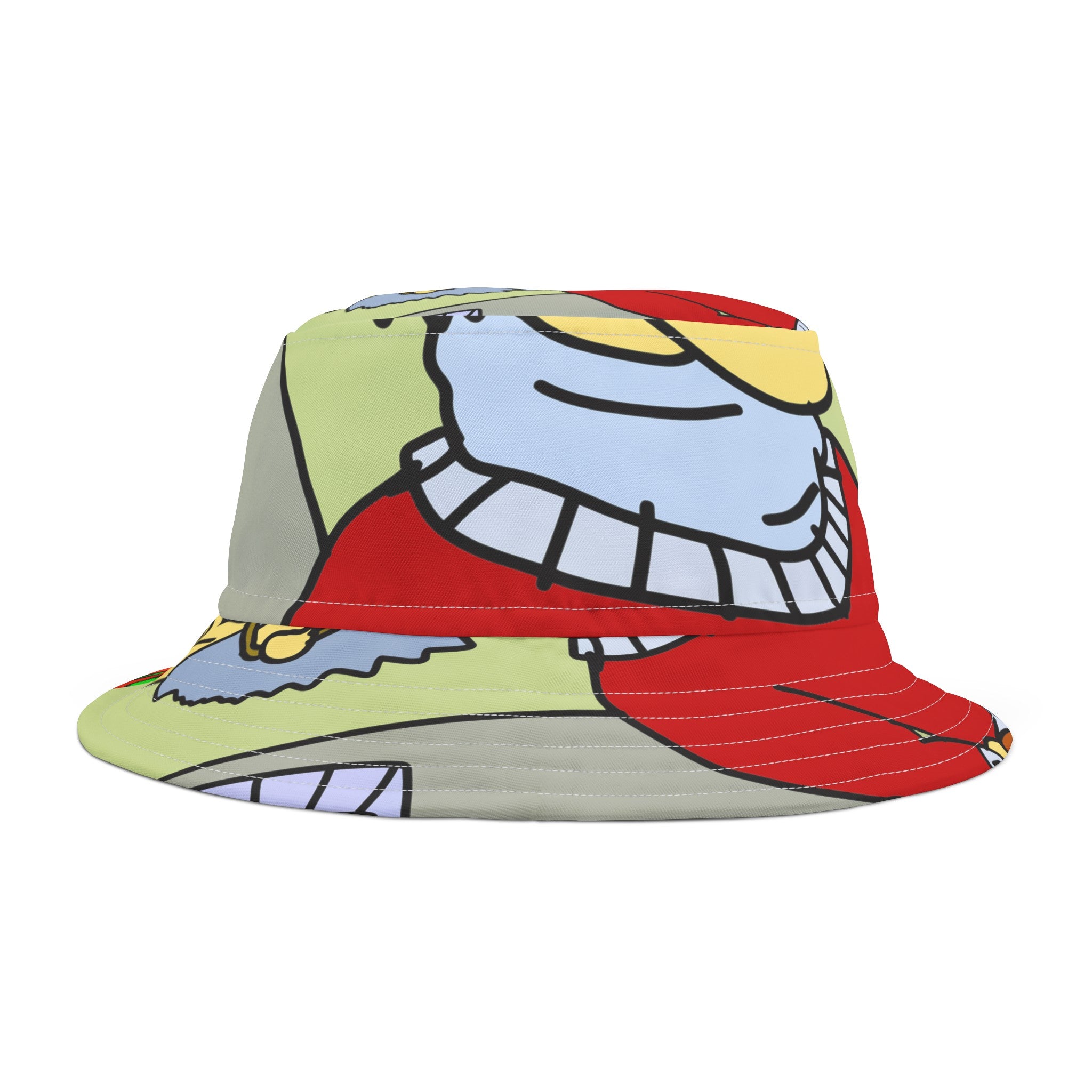 Time Traveling Bookstore George Bucket Hat (AOP)