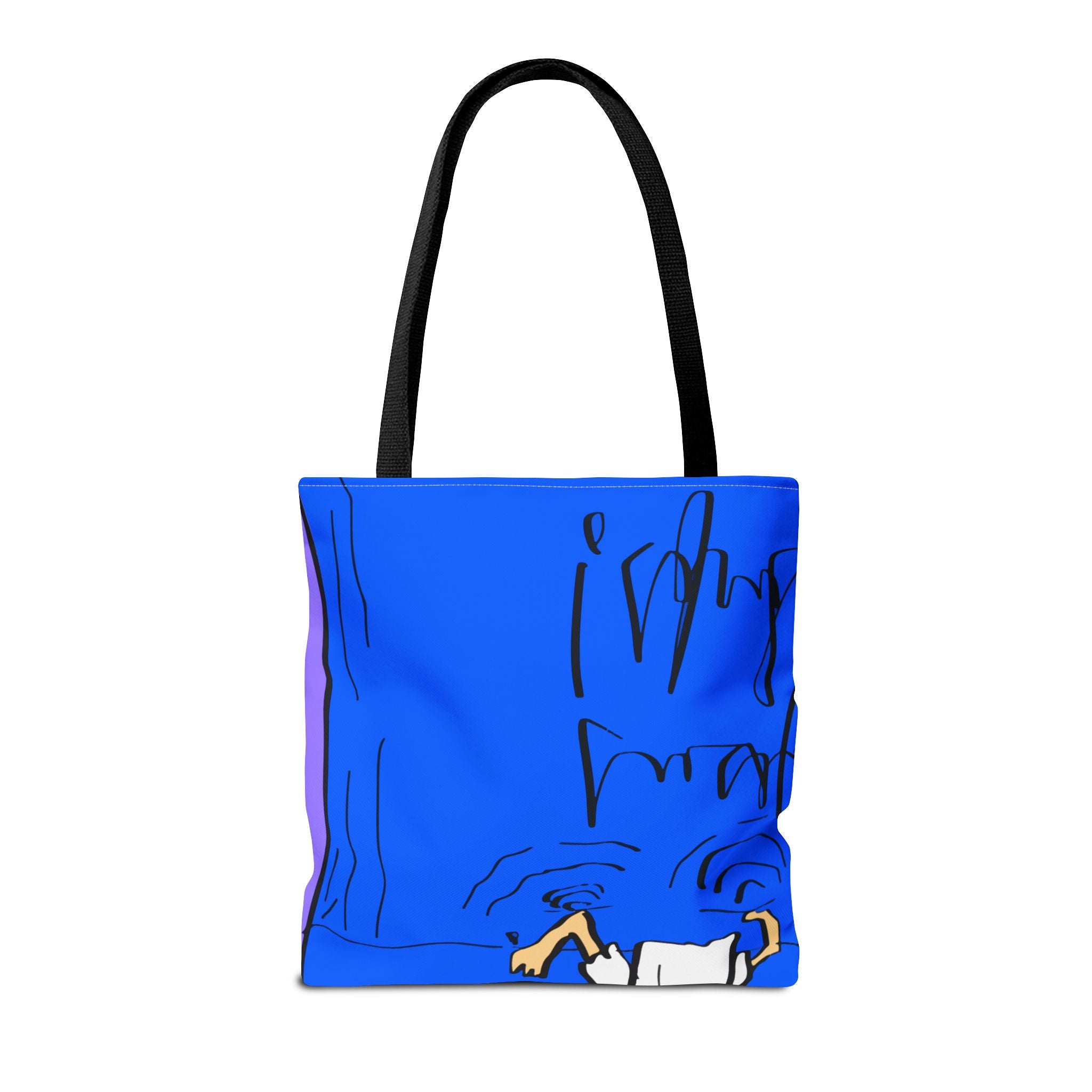 Jesus Surfs - Walks on Water - Tote Bag (AOP)