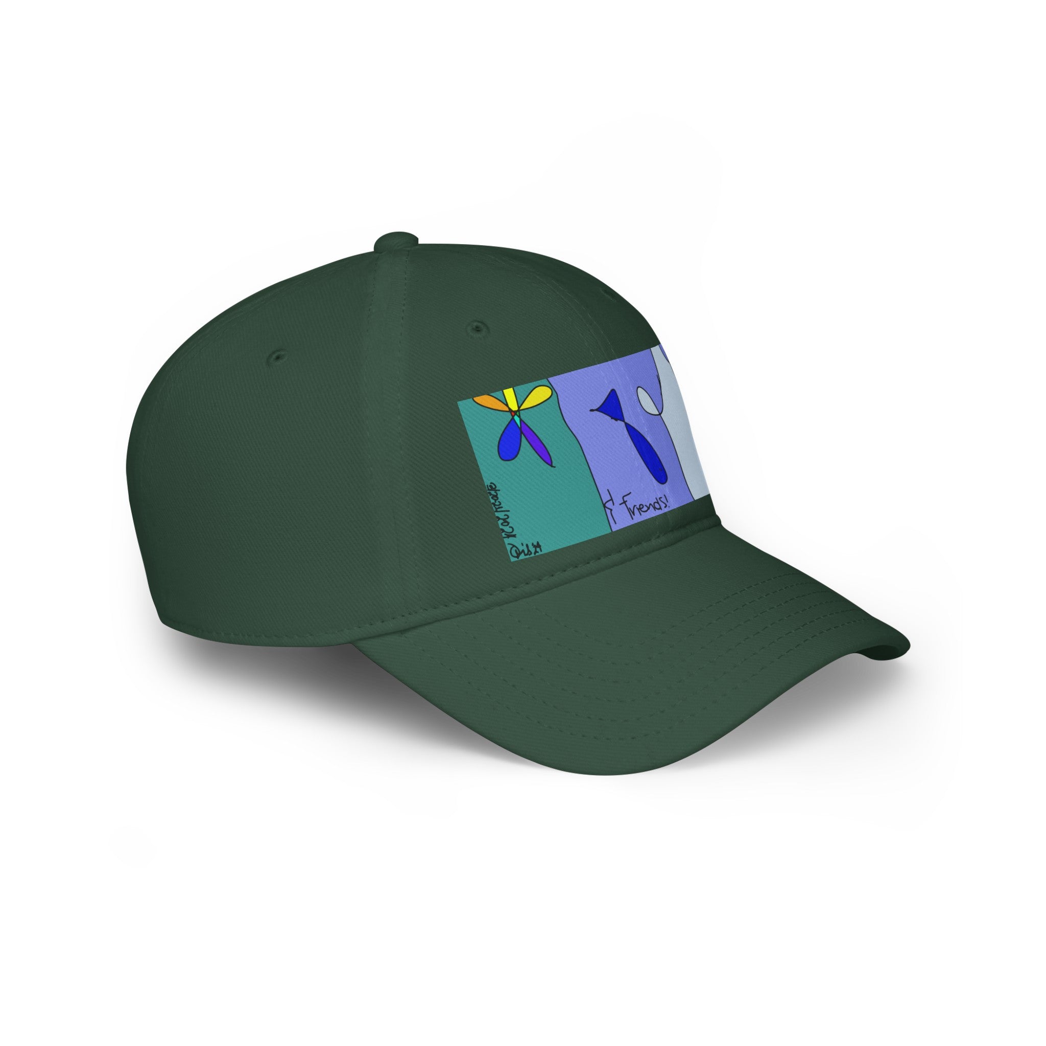 Dolphin & Friends Low Profile Baseball Cap