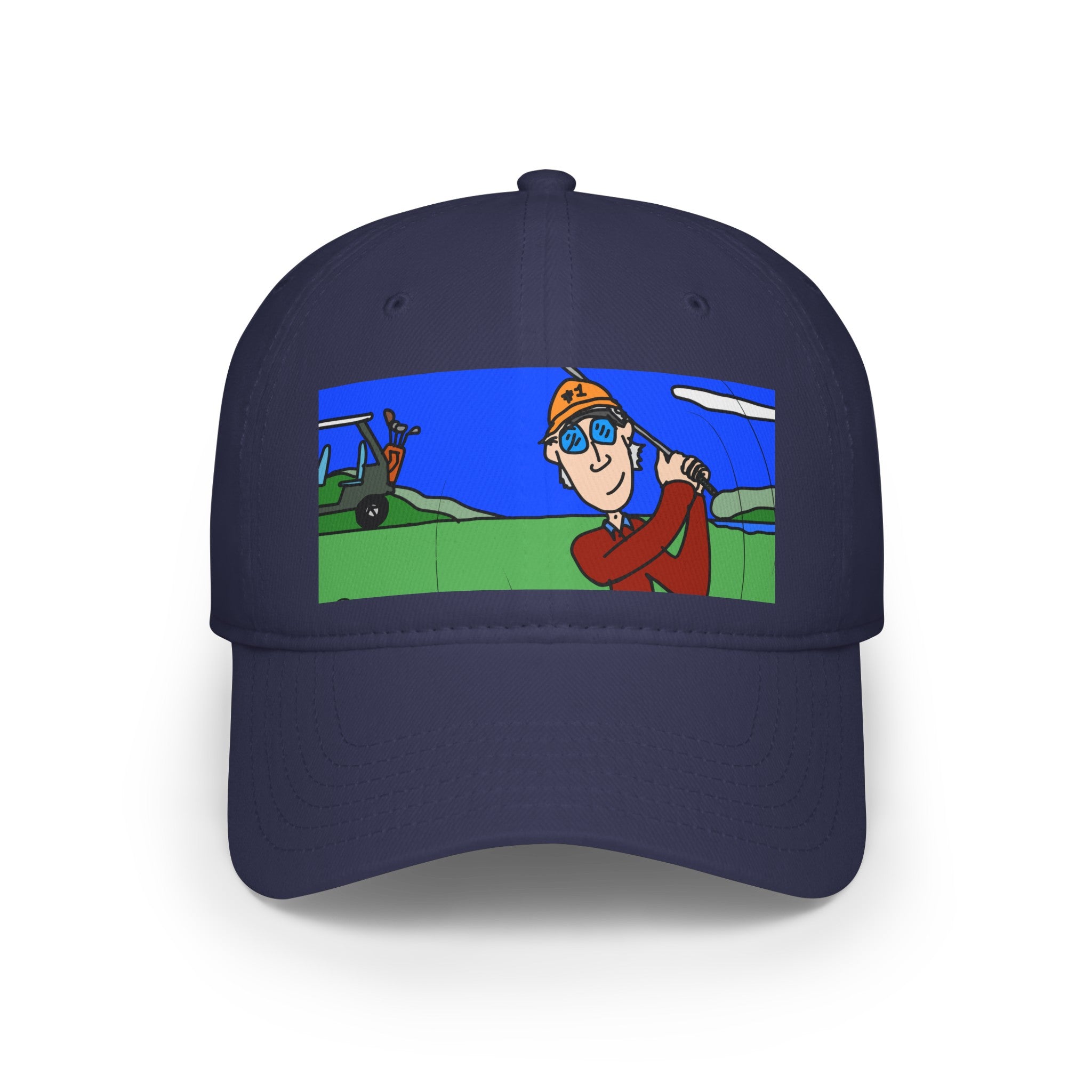 Hole In 1 Low Profile Baseball Cap