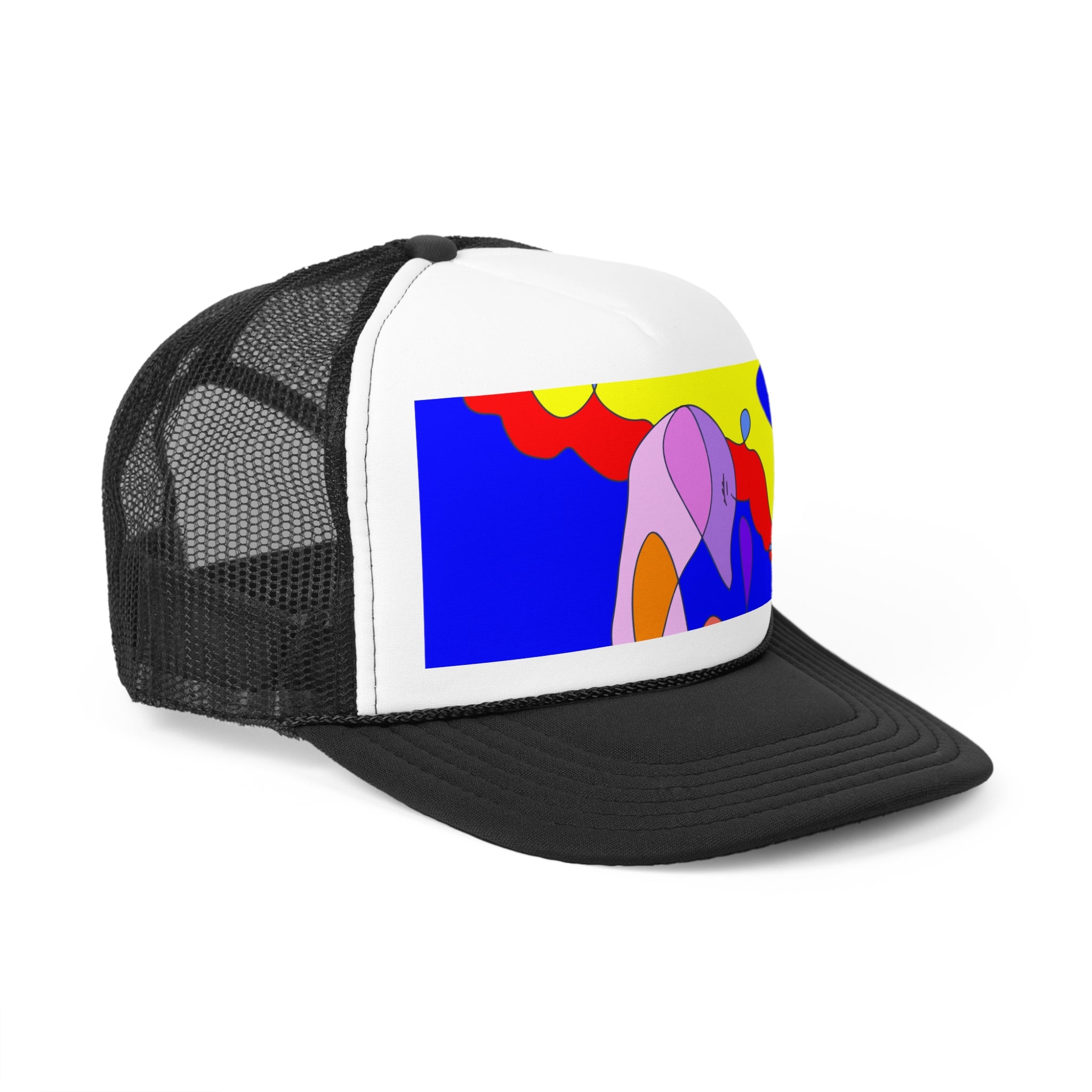 Pink Swan Trucker Caps