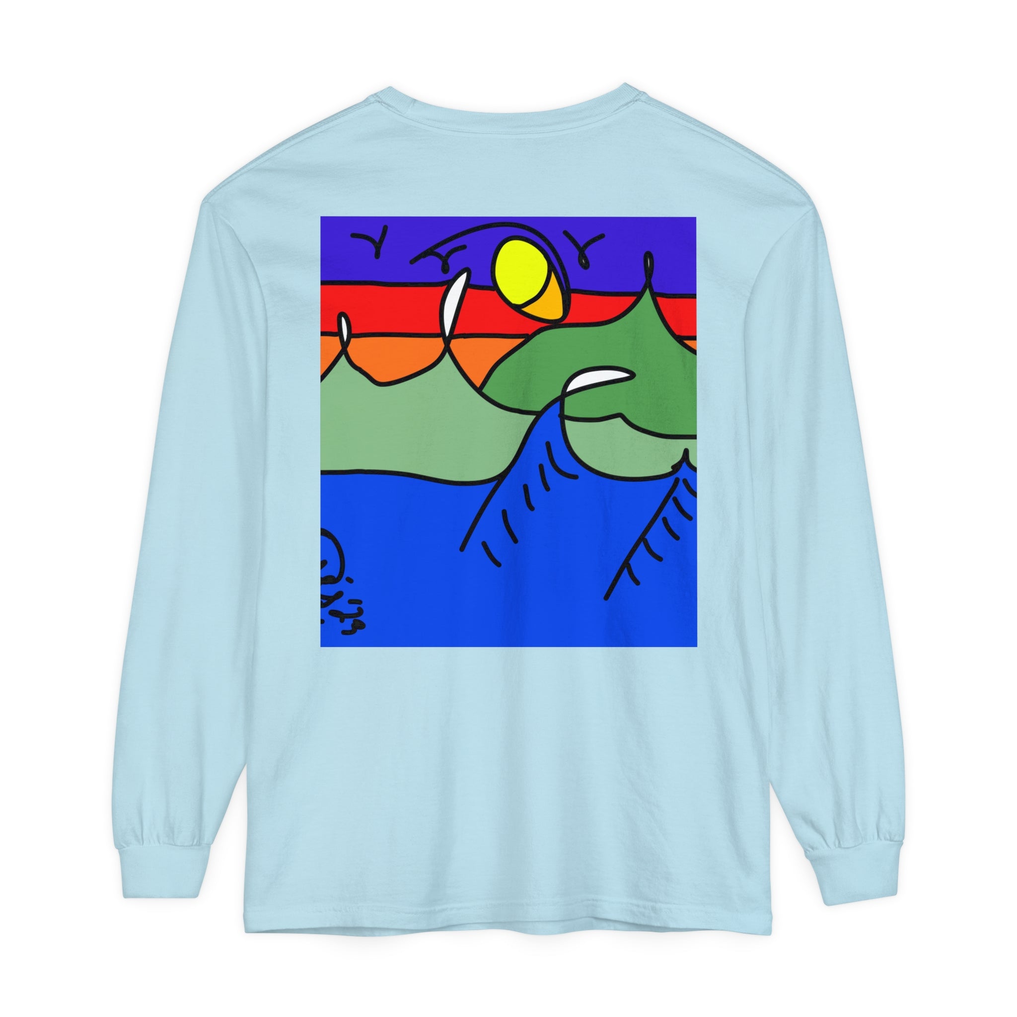 Snowy peaks - Unisex Long Sleeve T-Shirt