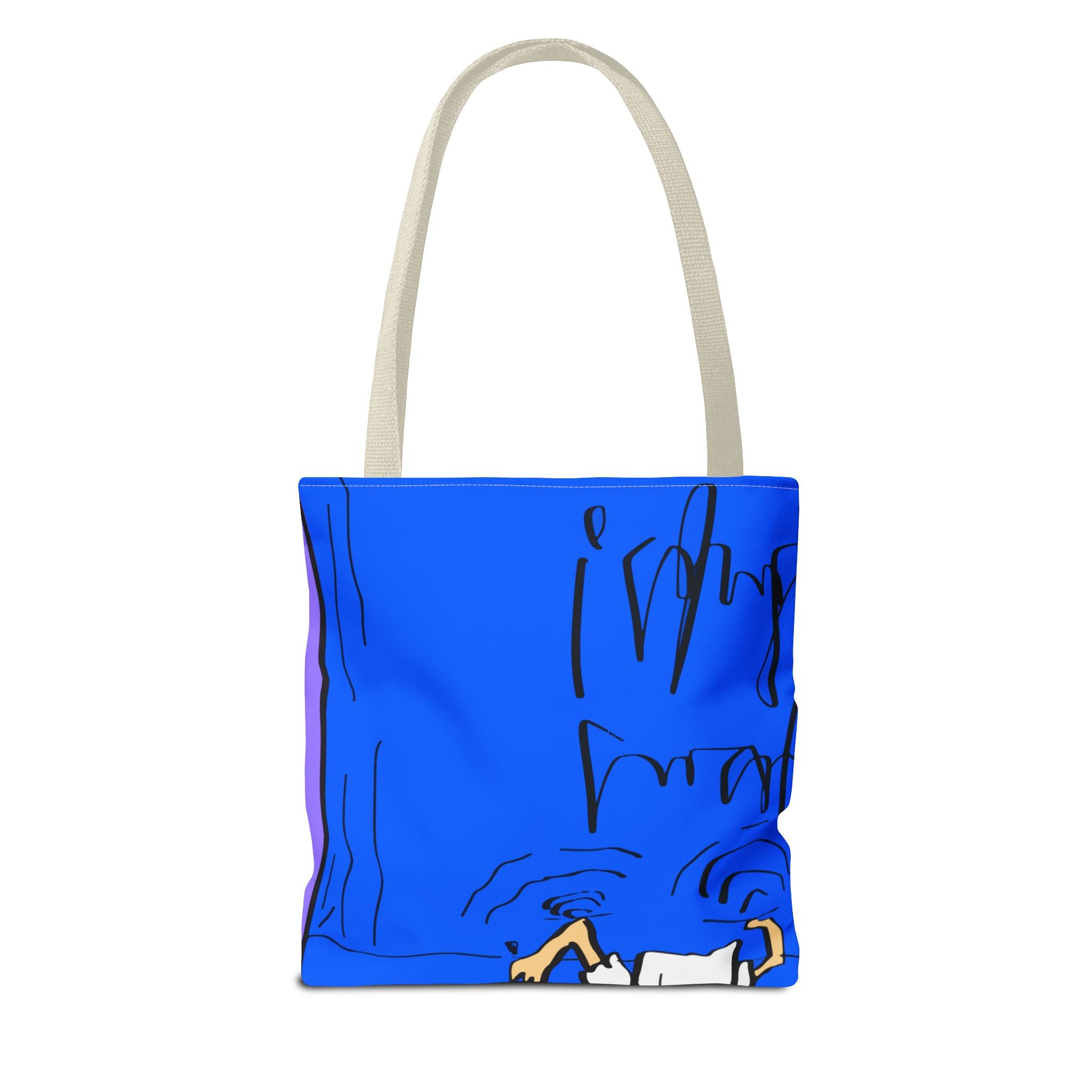 Jesus Surfs - Walks on Water - Tote Bag (AOP)